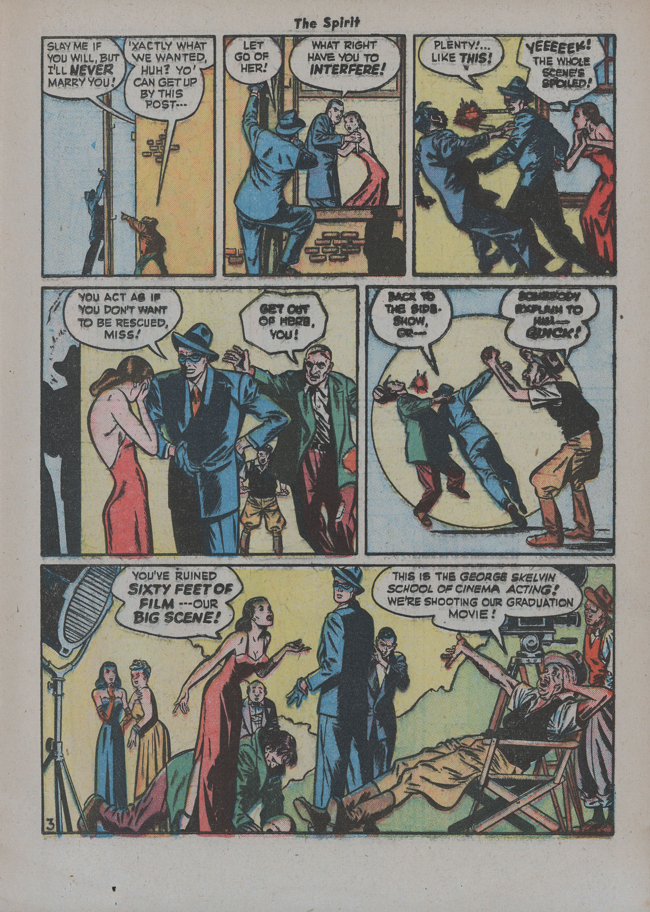 Read online The Spirit (1944) comic -  Issue #12 - 21