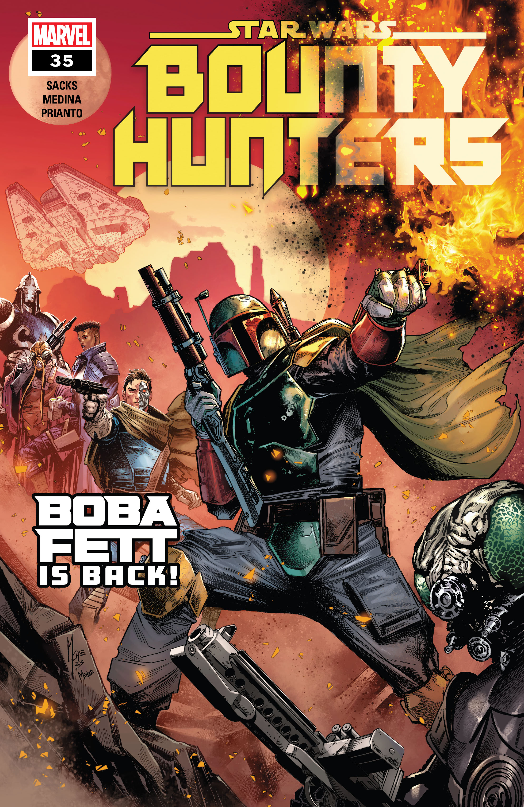 Read online Star Wars: Bounty Hunters comic -  Issue #35 - 1