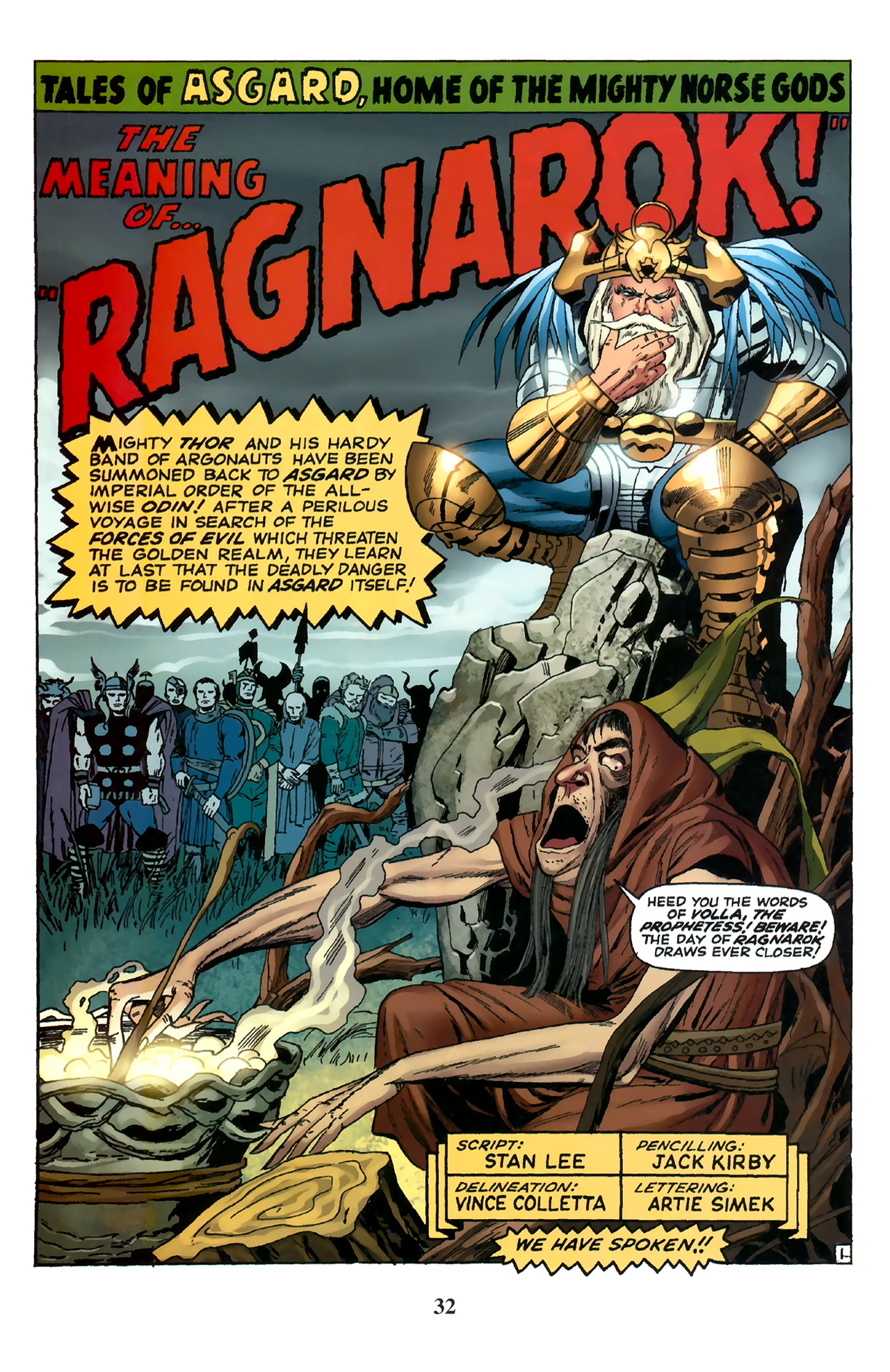 Read online Thor: Tales of Asgard by Stan Lee & Jack Kirby comic -  Issue #4 - 34