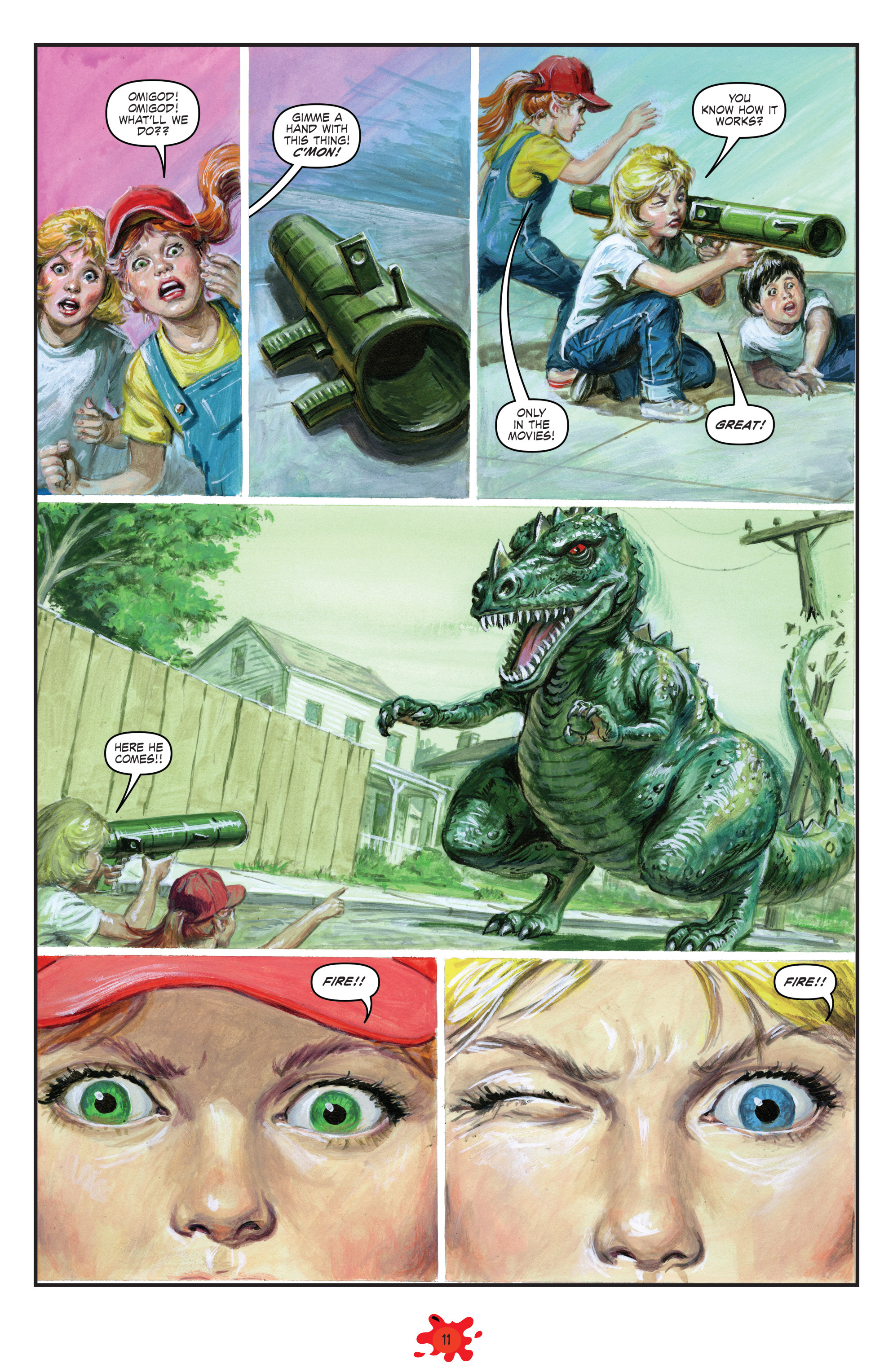 Read online Dinosaurs Attack! comic -  Issue #5 - 13