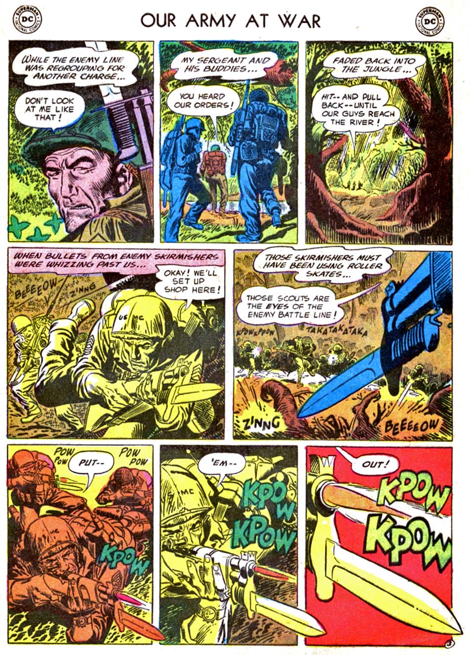 Read online Our Army at War (1952) comic -  Issue #54 - 29