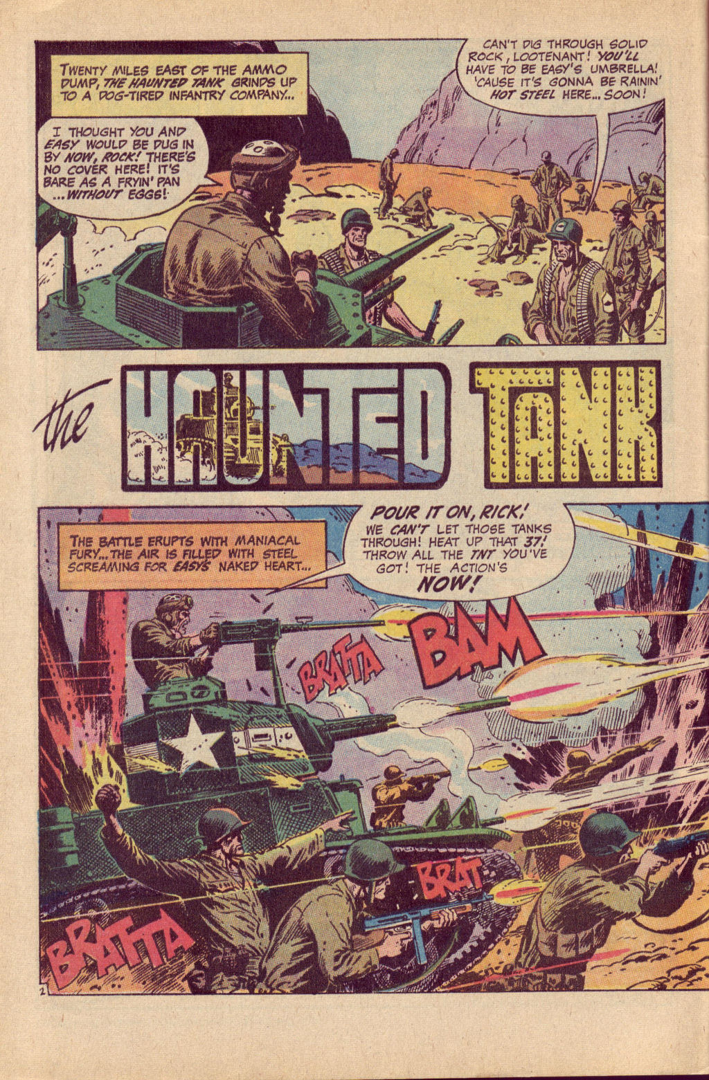 Read online G.I. Combat (1952) comic -  Issue #141 - 4