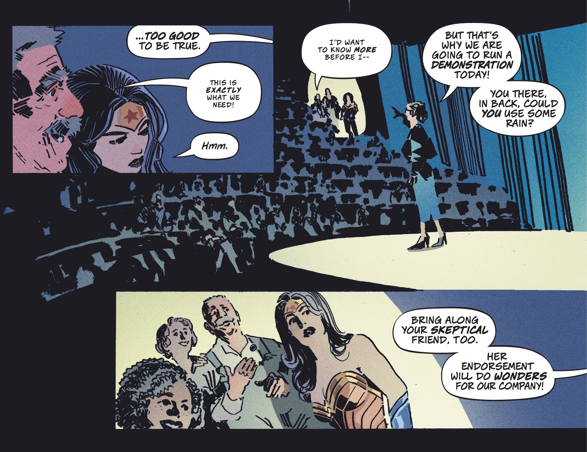 Read online Sensational Wonder Woman comic -  Issue #7 - 7