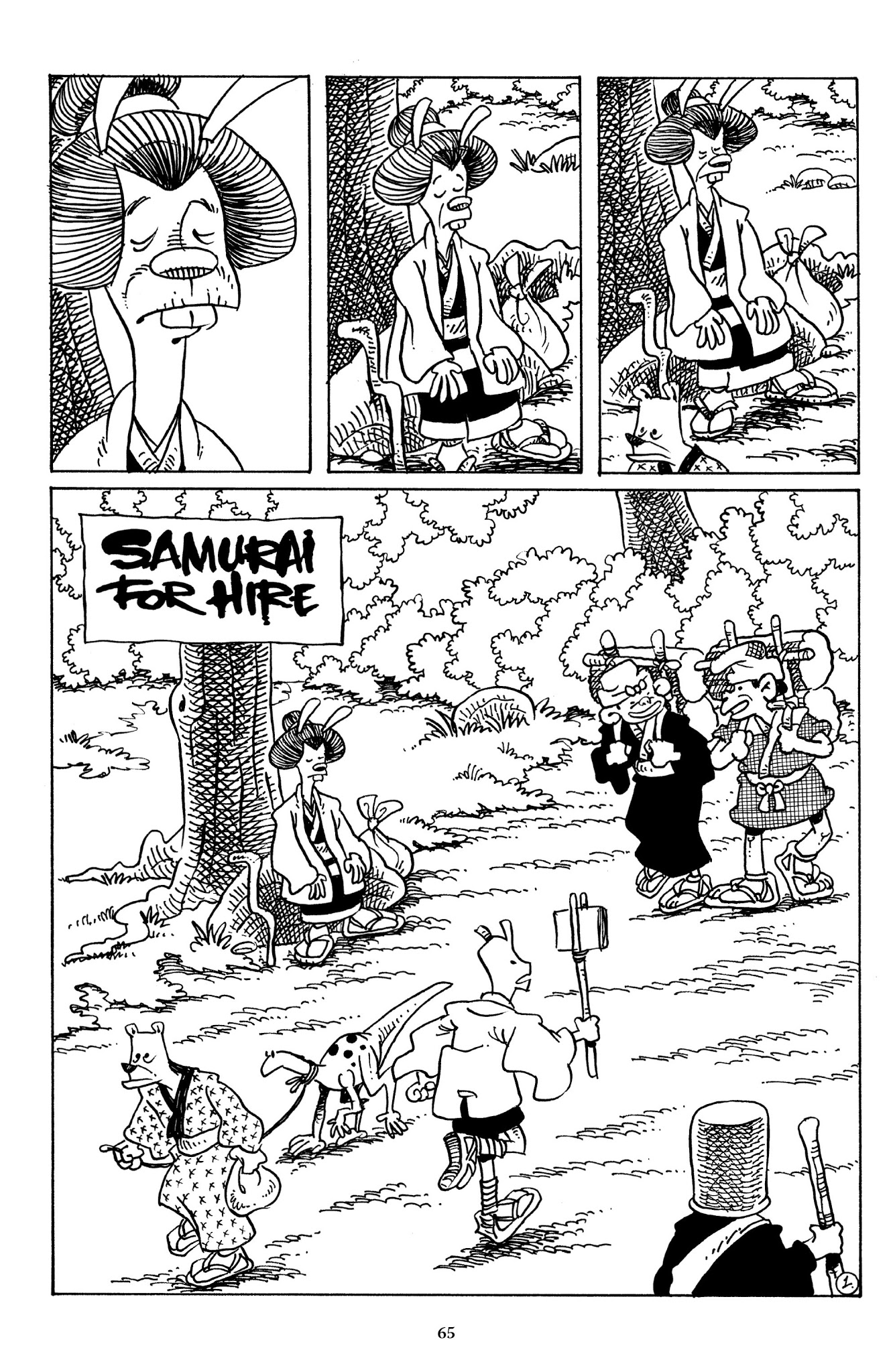 Read online The Usagi Yojimbo Saga comic -  Issue # TPB 5 - 62