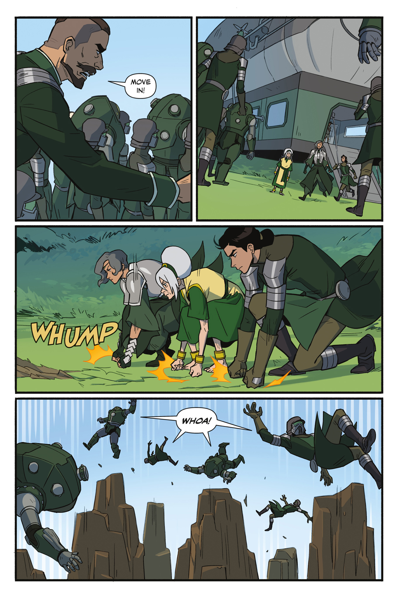 Read online Nickelodeon The Legend of Korra: Ruins of the Empire comic -  Issue # TPB 2 - 69