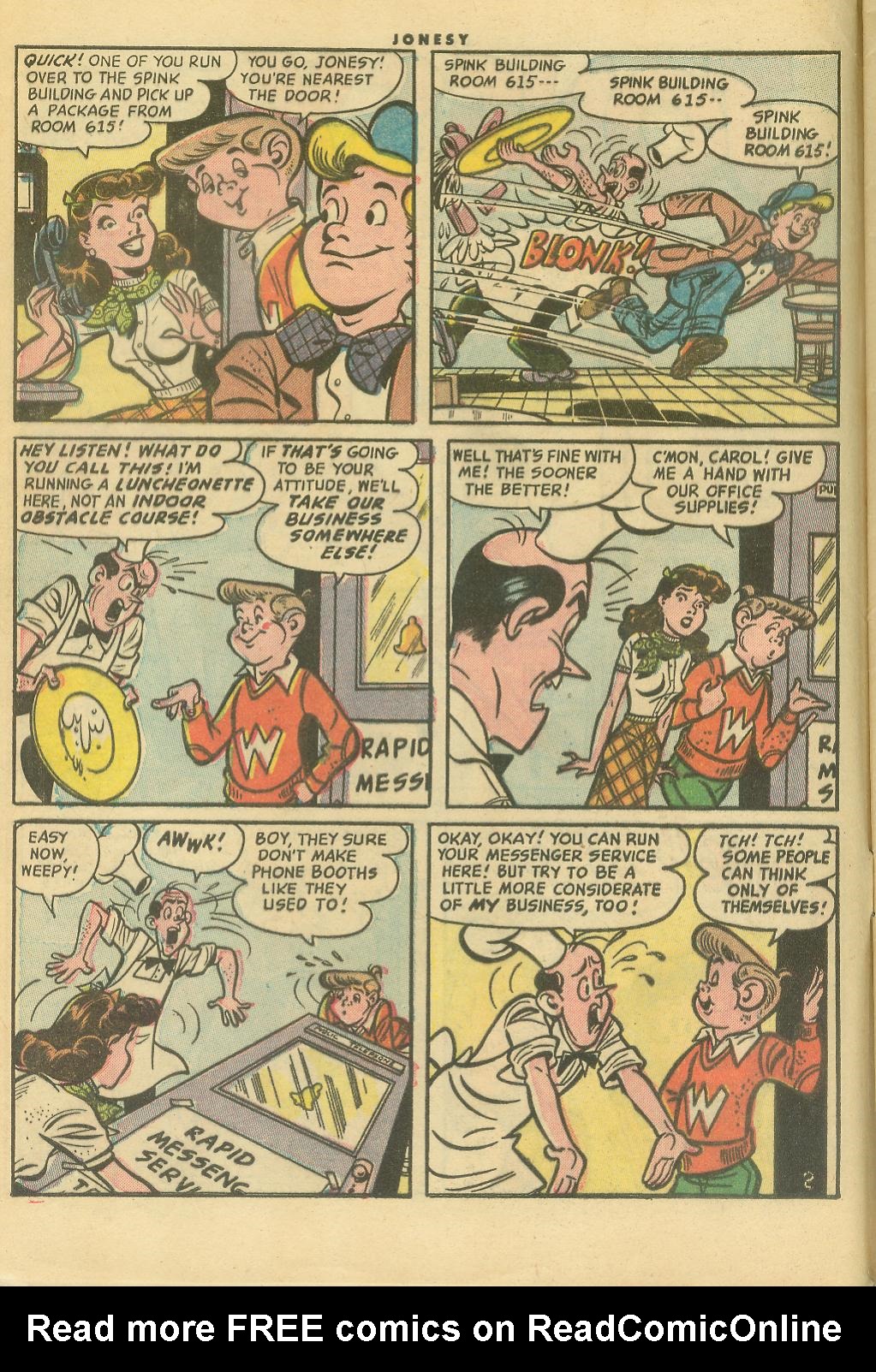 Read online Jonesy (1953) comic -  Issue #7 - 4