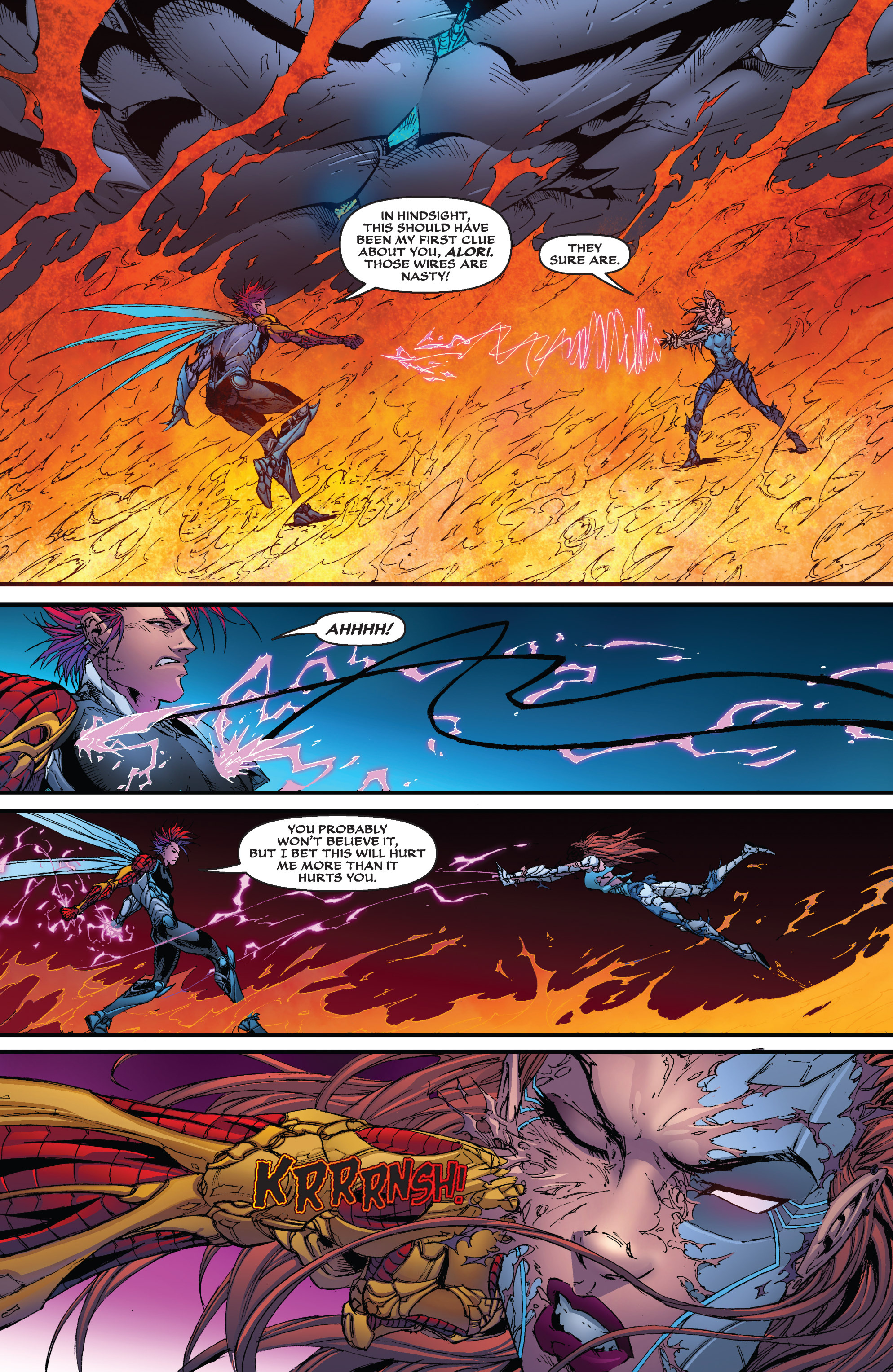 Read online Michael Turner's Soulfire (2013) comic -  Issue #8 - 12