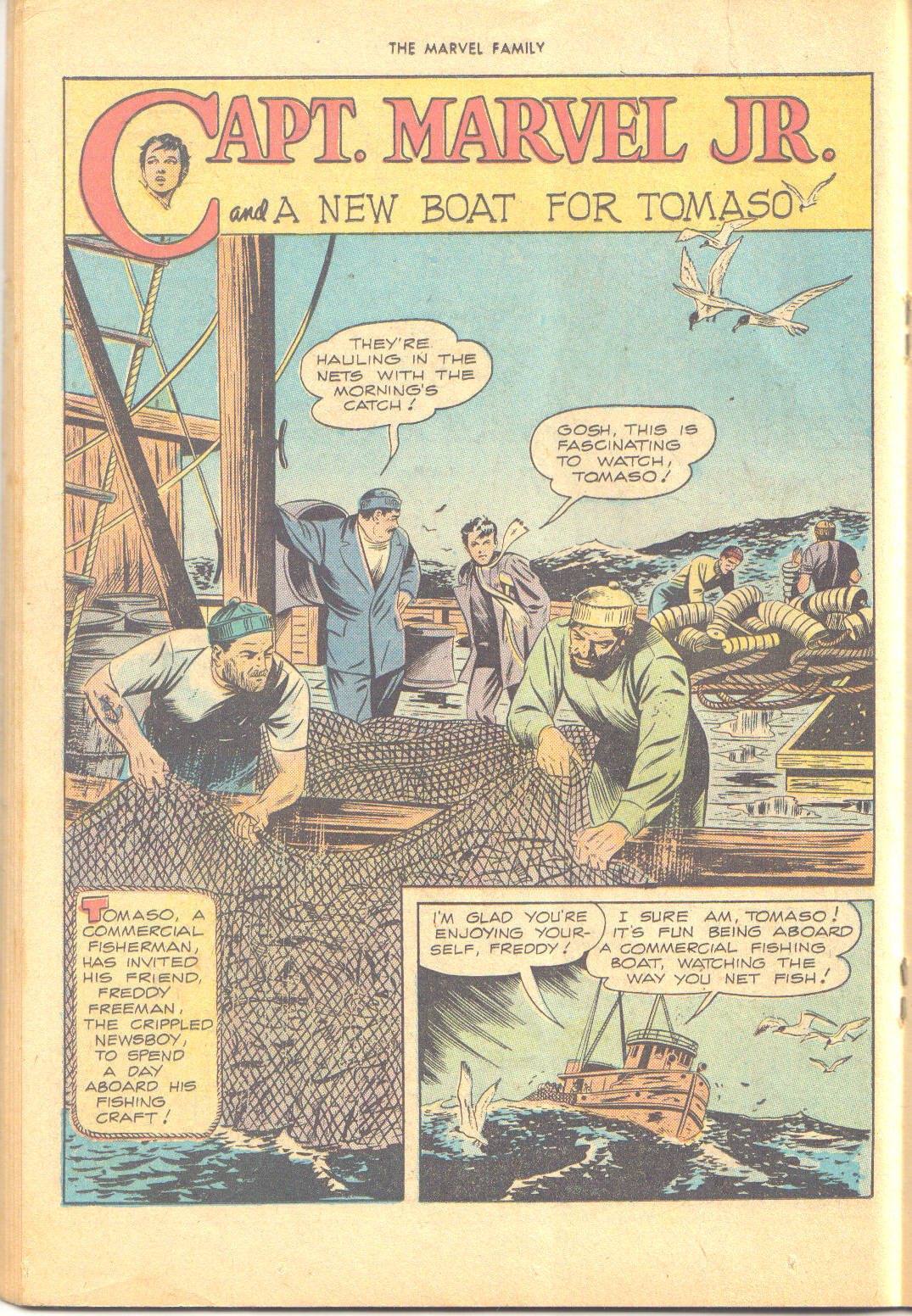 Read online The Marvel Family comic -  Issue #26 - 26