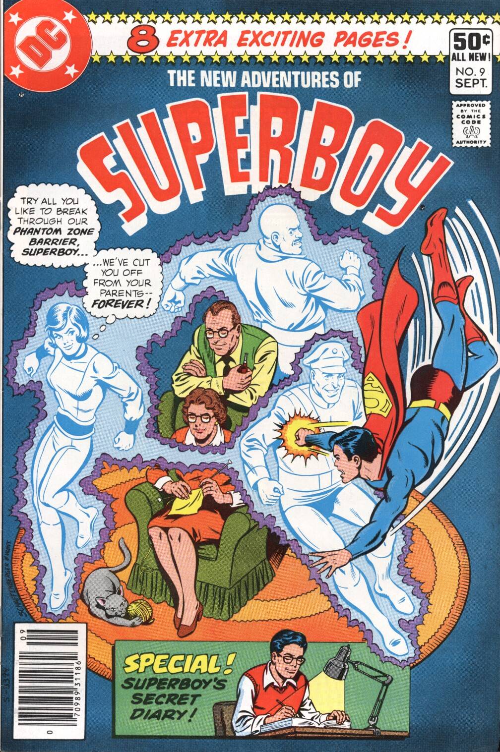 Read online The New Adventures of Superboy comic -  Issue #9 - 1