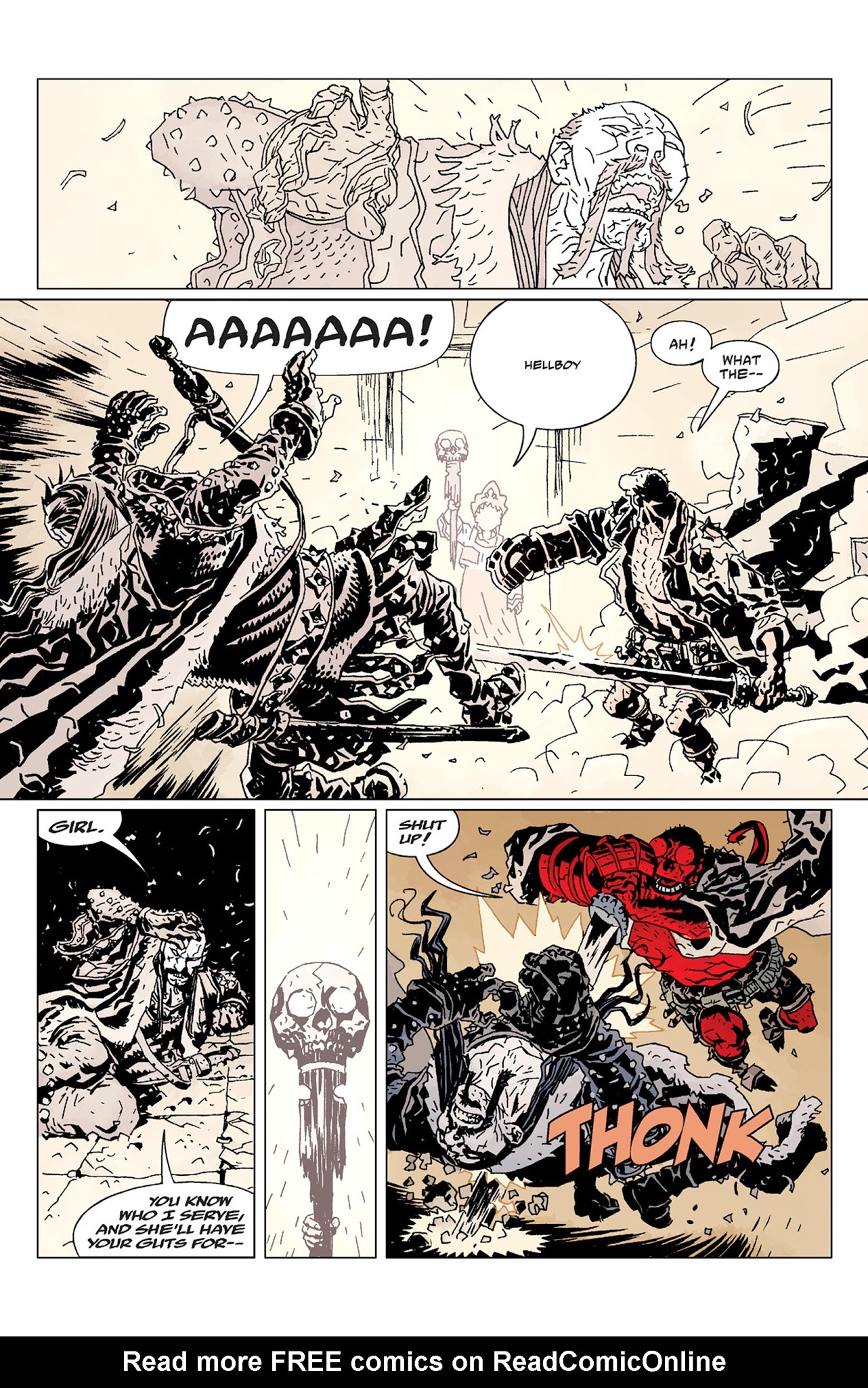 Read online Hellboy: Darkness Calls comic -  Issue # TPB - 101