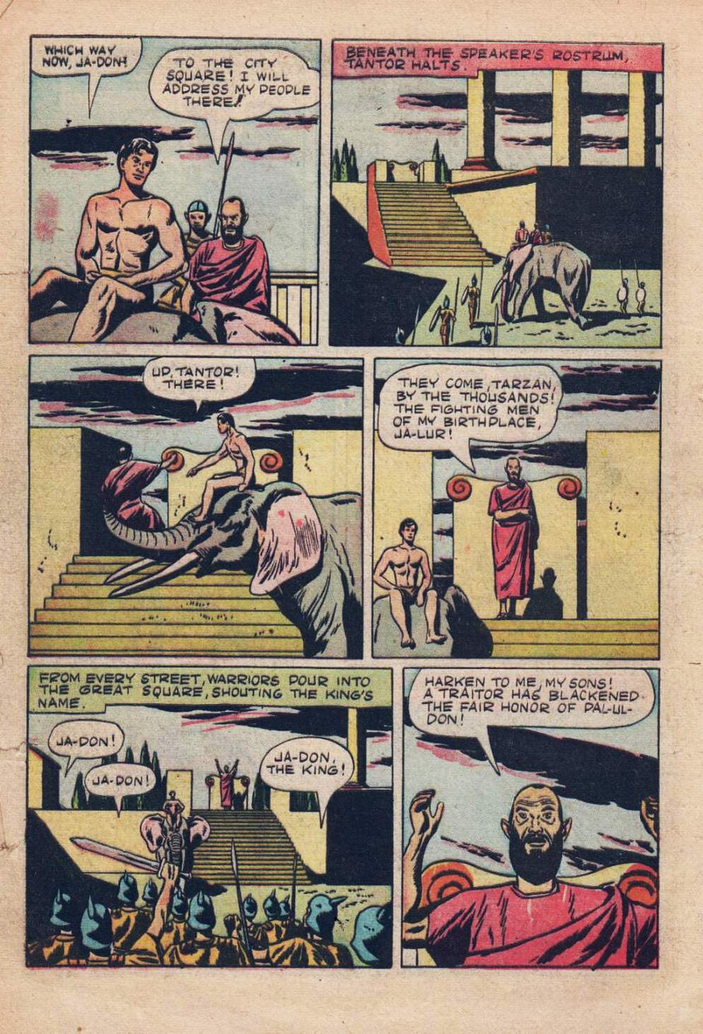 Read online Tarzan (1948) comic -  Issue #9 - 20