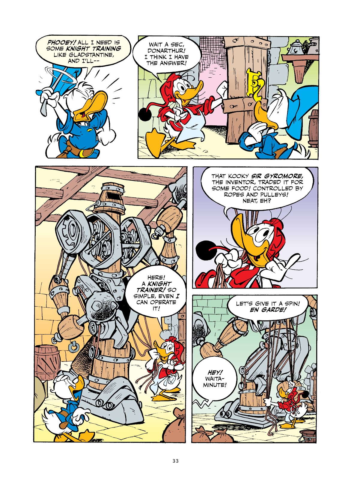 Walt Disney's Mickey and Donald: For Whom the Doorbell Tolls and Other Tales Inspired by Hemingway issue TPB (Part 1) - Page 34