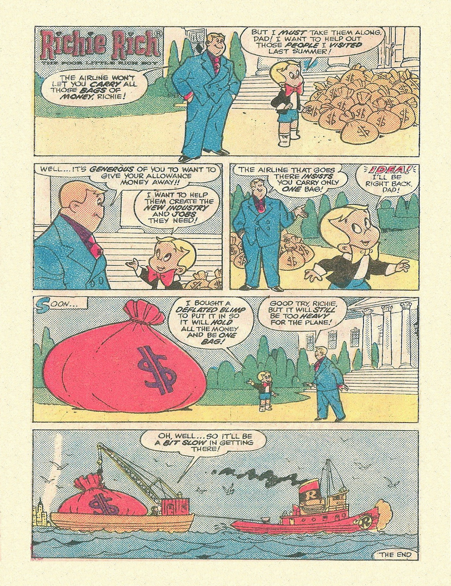 Read online Richie Rich Digest Stories comic -  Issue #13 - 4