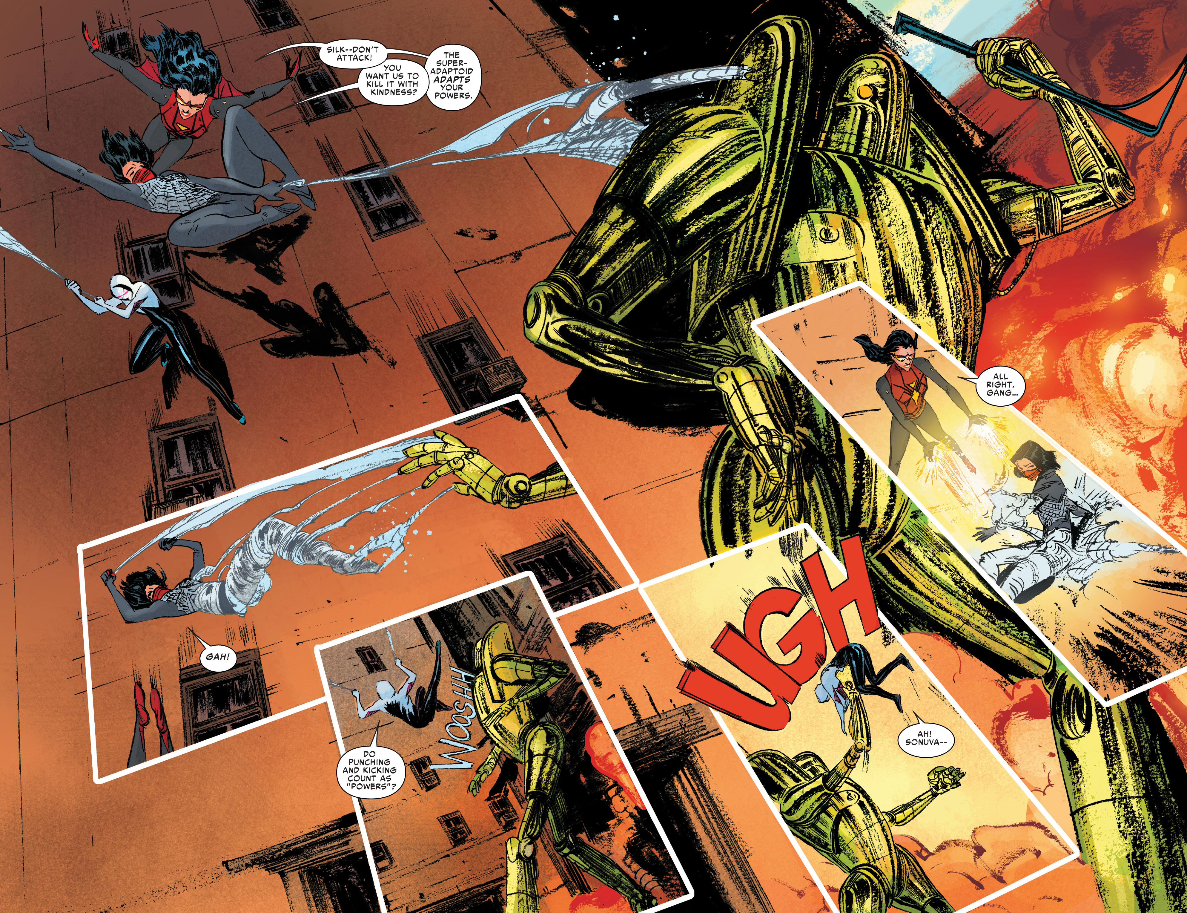 Read online Silk: Out of the Spider-Verse comic -  Issue # TPB 2 (Part 2) - 42