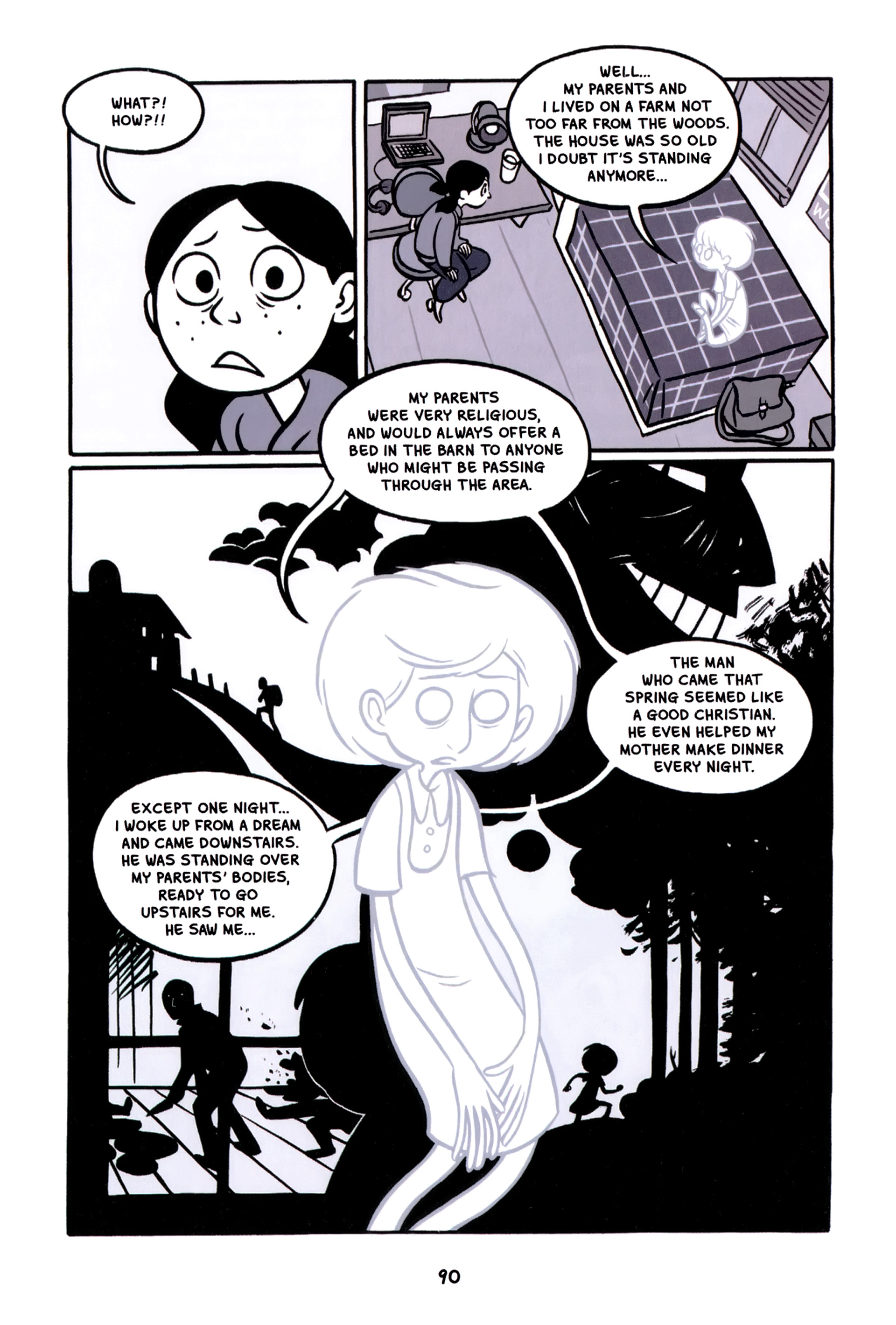 Read online Anya's Ghost comic -  Issue #1 - 91