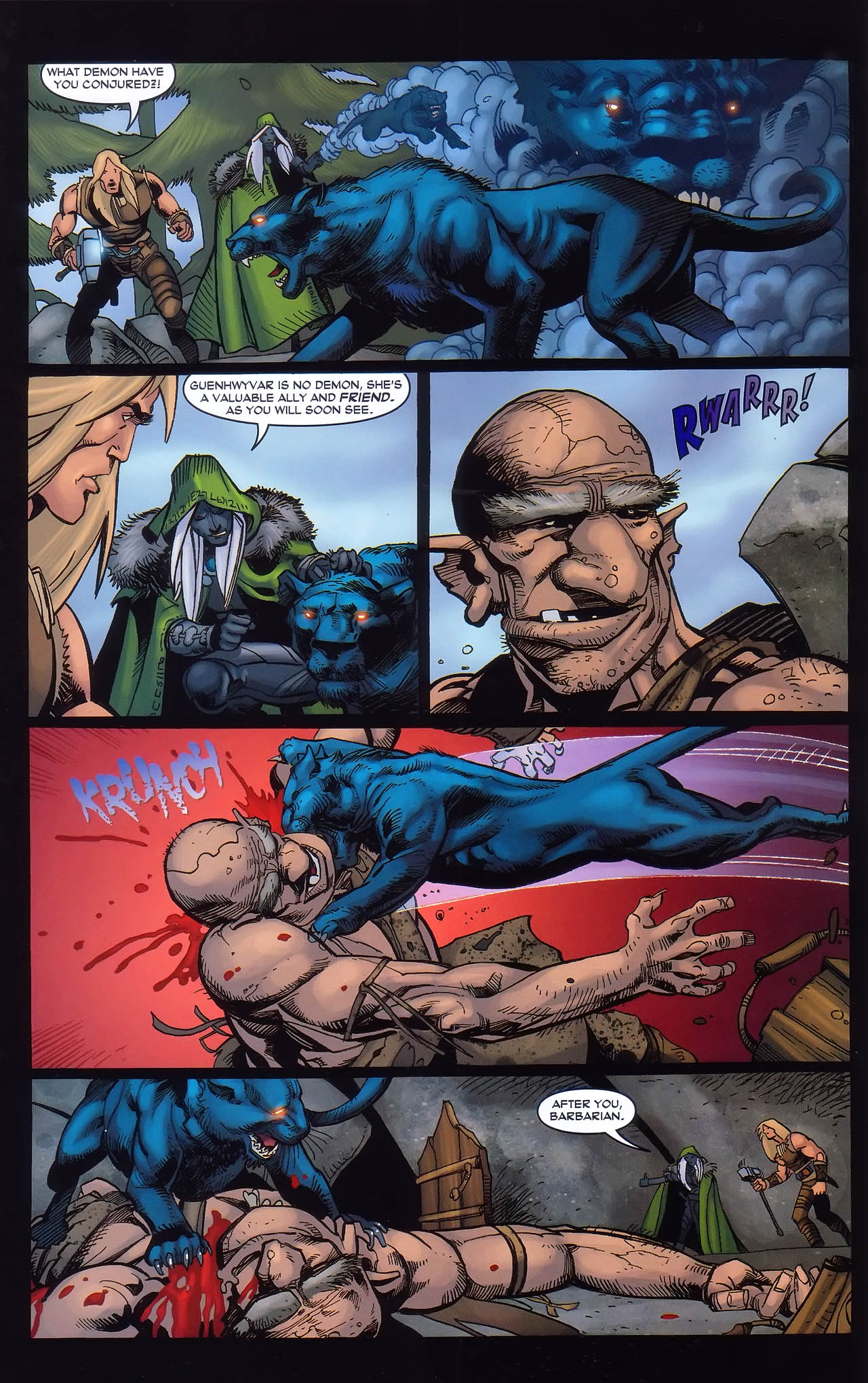 Read online Forgotten Realms: The Crystal Shard comic -  Issue #2 - 21