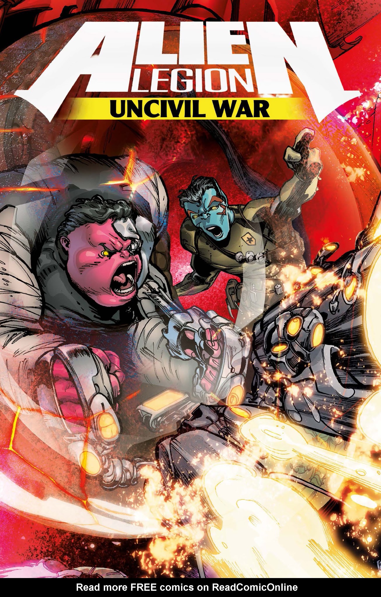 Read online Alien Legion: Uncivil War comic -  Issue # TPB - 122