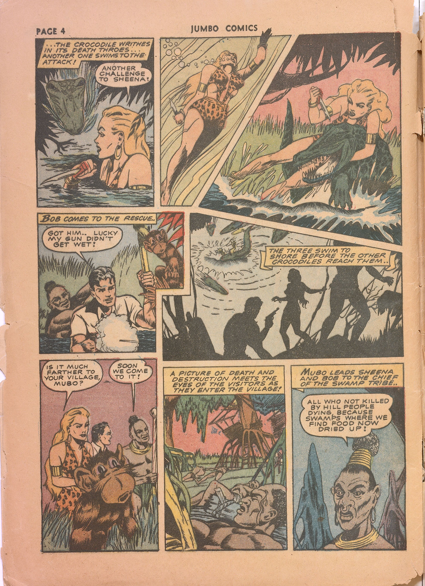 Read online Jumbo Comics comic -  Issue #46 - 6