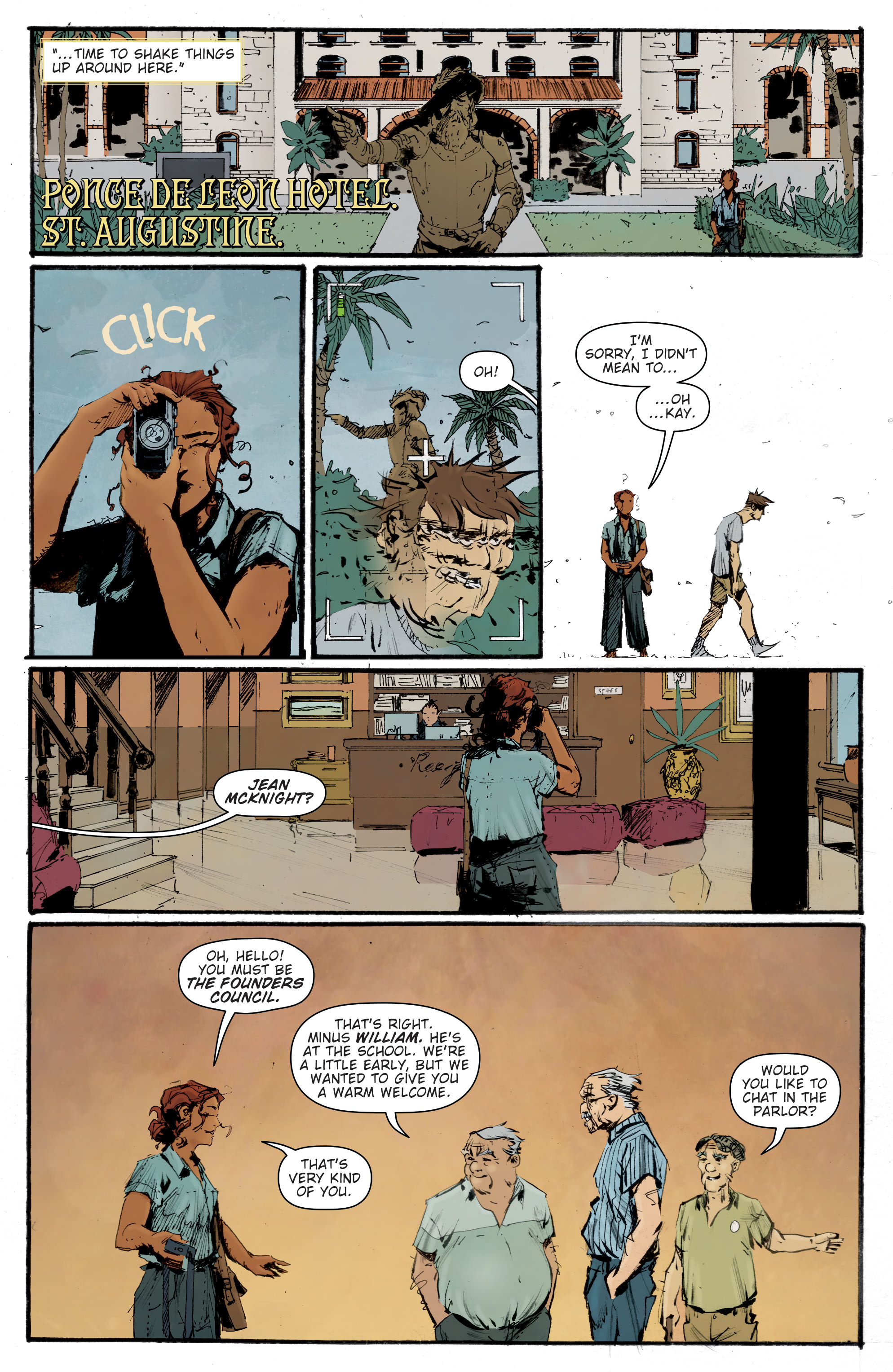 Read online Dark Spaces: Good Deeds comic -  Issue #1 - 12
