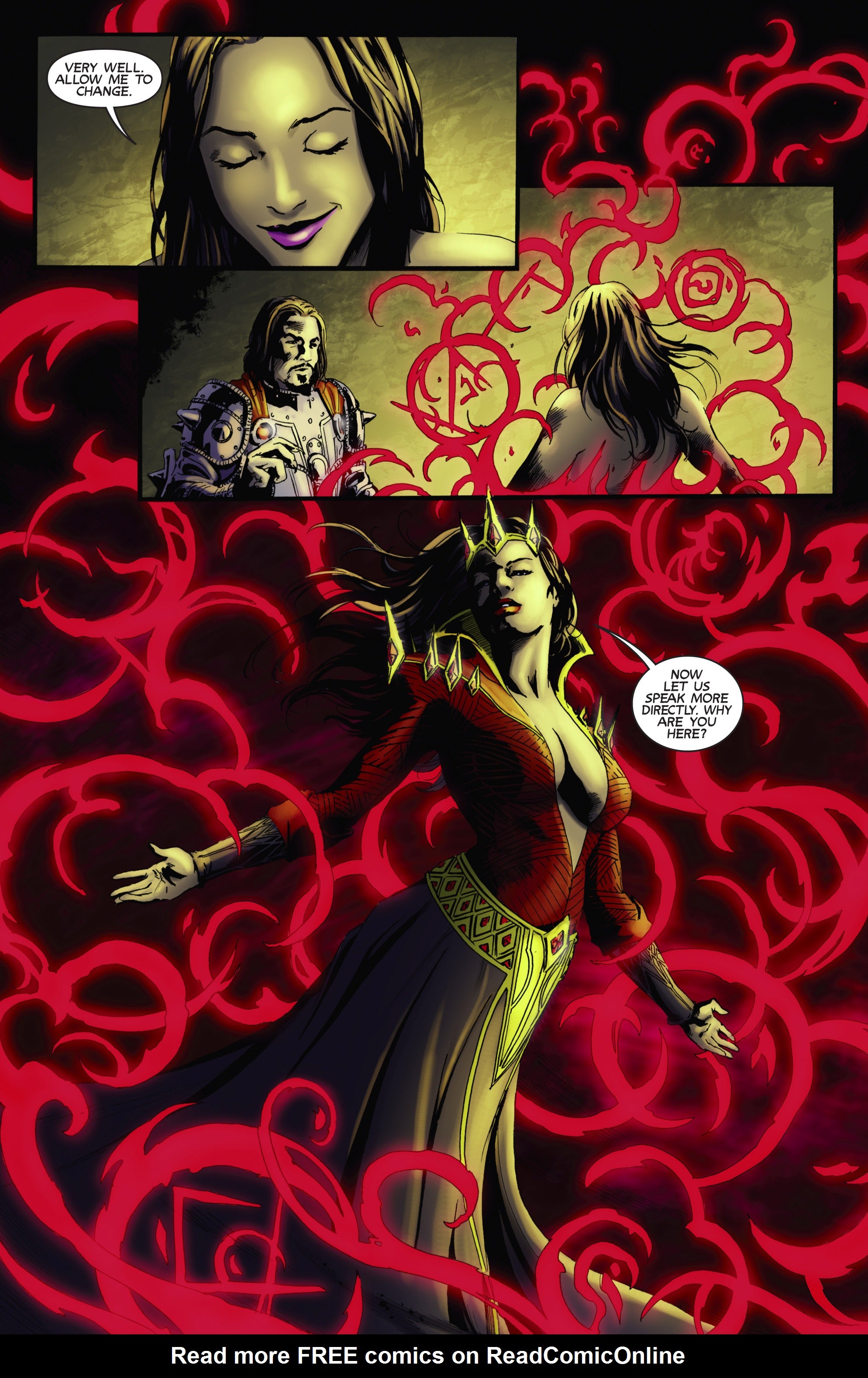 Read online Blood Queen Vs. Dracula comic -  Issue #2 - 7