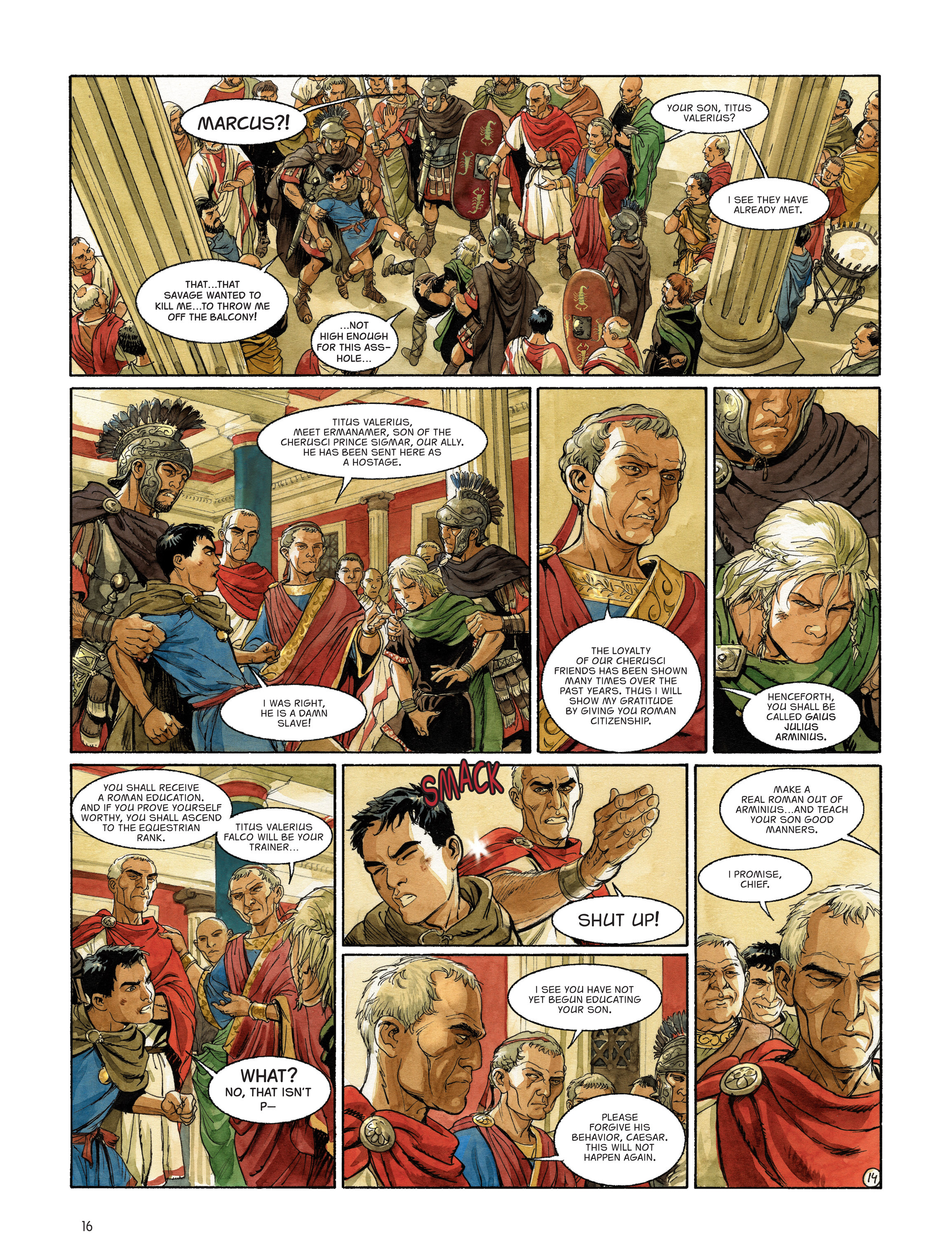 Read online The Eagles of Rome comic -  Issue # TPB 1 - 17