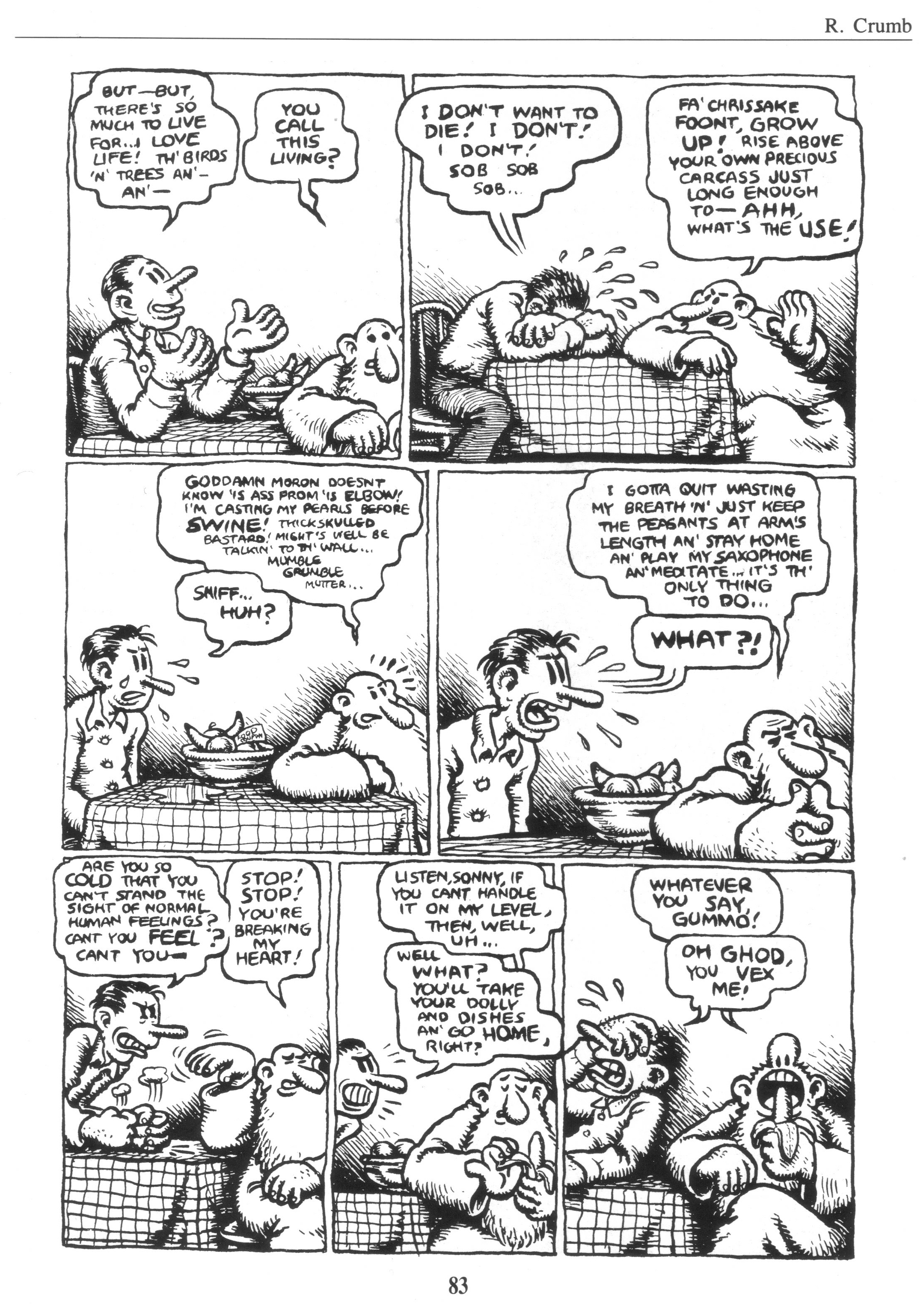 Read online The Complete Crumb Comics comic -  Issue # TPB 8 - 91