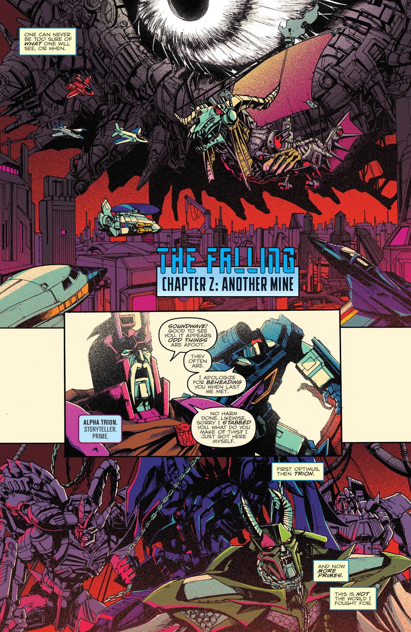 Read online Optimus Prime comic -  Issue #16 - 10