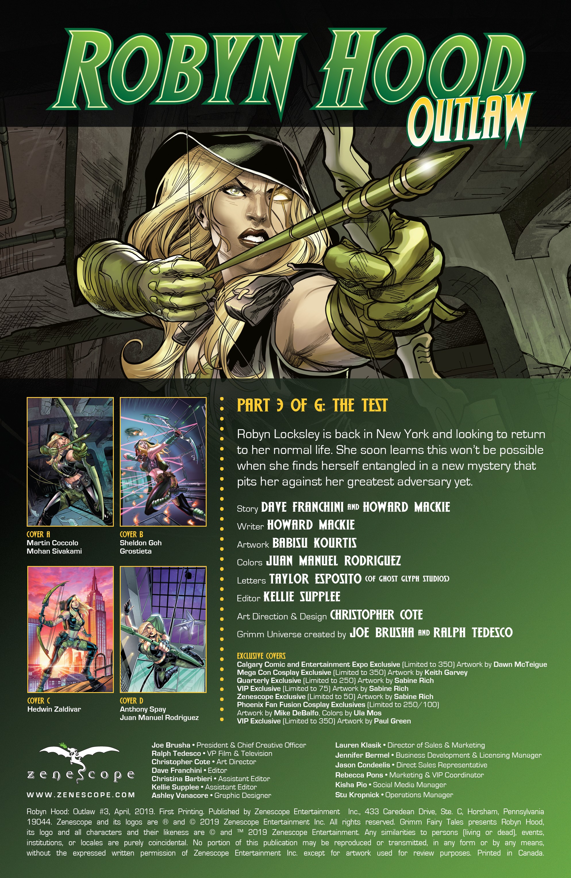 Read online Robyn Hood: Outlaw comic -  Issue #3 - 2