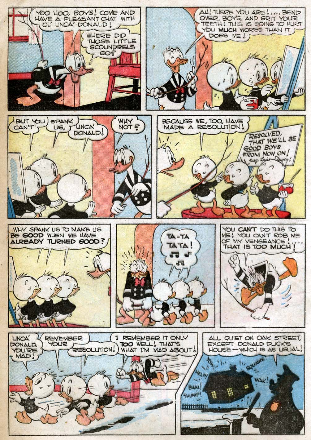 Read online Walt Disney's Comics and Stories comic -  Issue #64 - 12