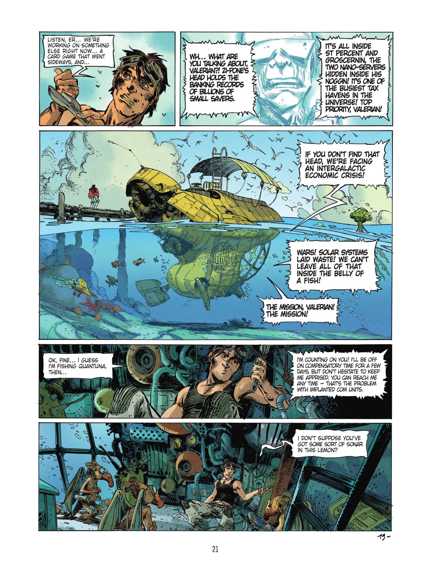 Read online Valerian and Laureline: Shingouzlooz Inc comic -  Issue # Full - 22