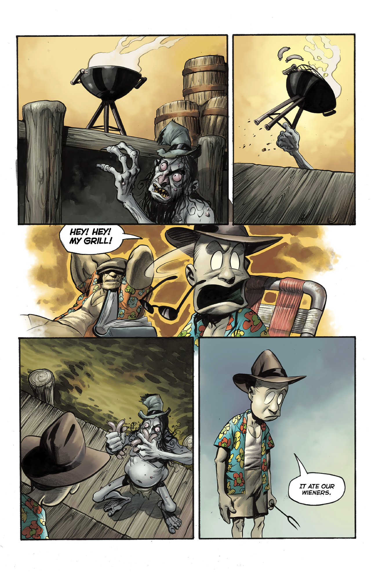 Read online Billy the Kid's Old Timey Oddities and the Ghastly Fiend of London comic -  Issue #1 - 23