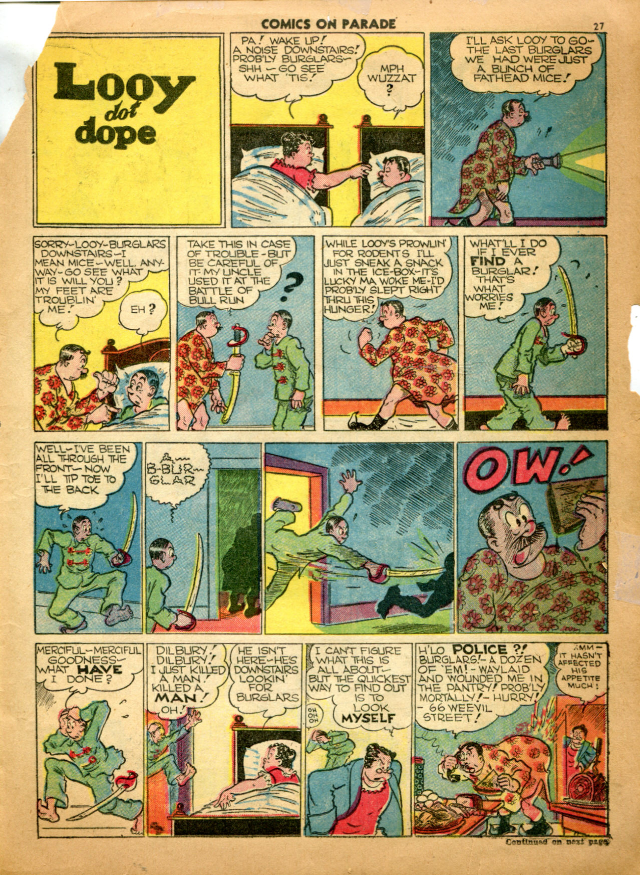 Read online Comics on Parade comic -  Issue #19 - 30