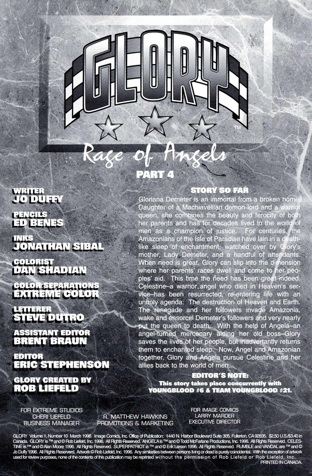 Read online Glory comic -  Issue #10 - 2