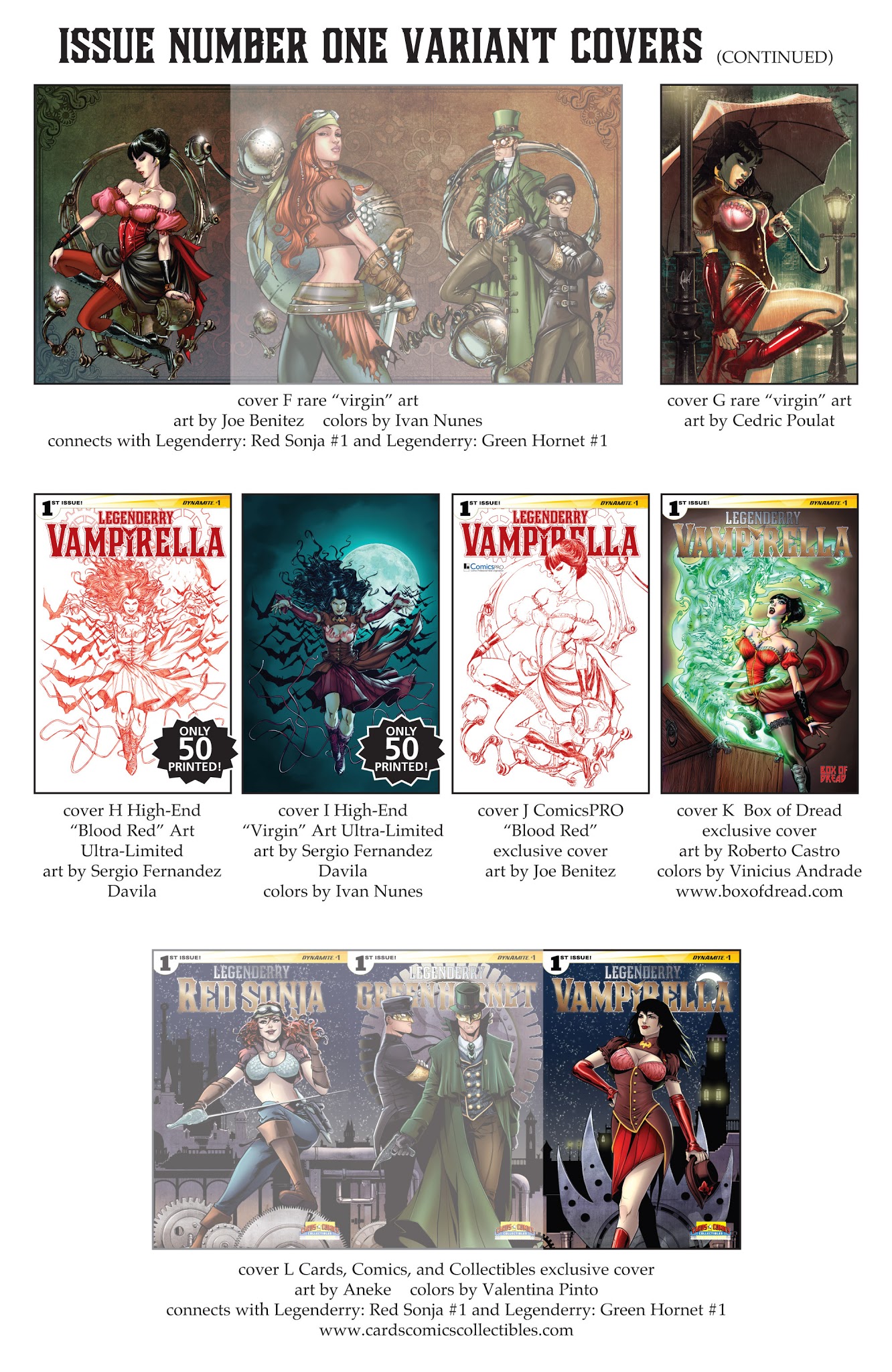 Read online Legenderry: Vampirella comic -  Issue #1 - 38