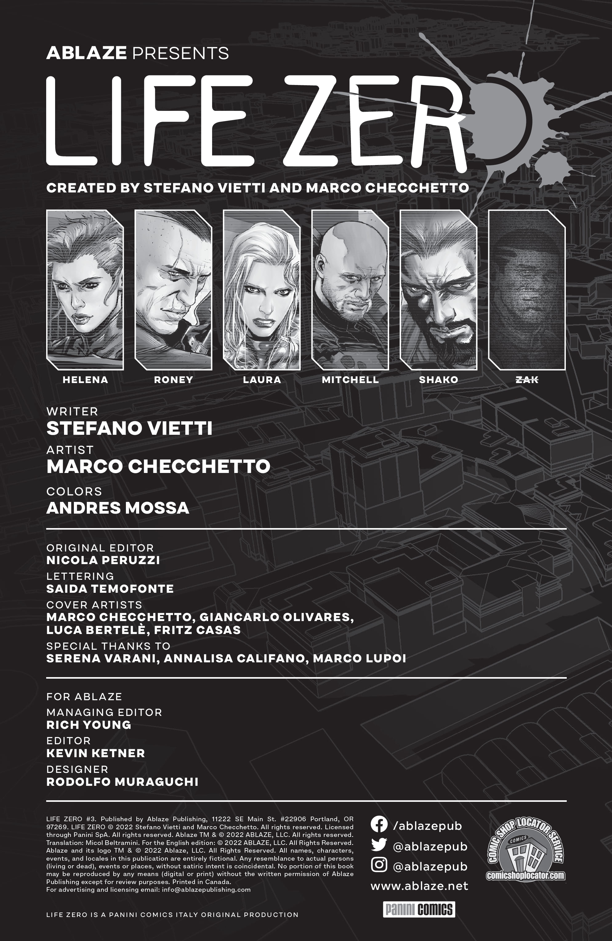Read online Life Zero comic -  Issue #3 - 2