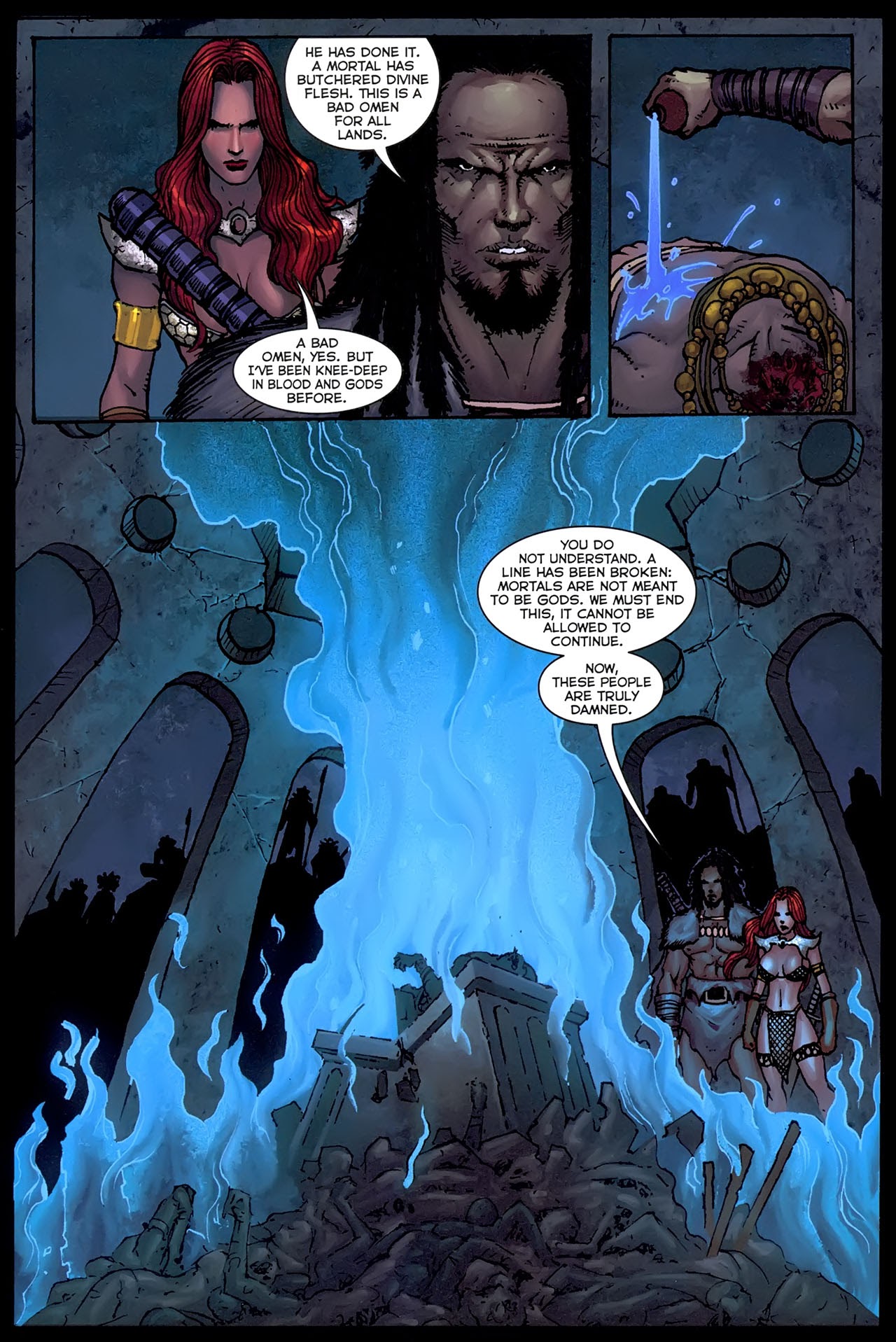 Read online Sword of Red Sonja: Doom of the Gods comic -  Issue #1 - 20