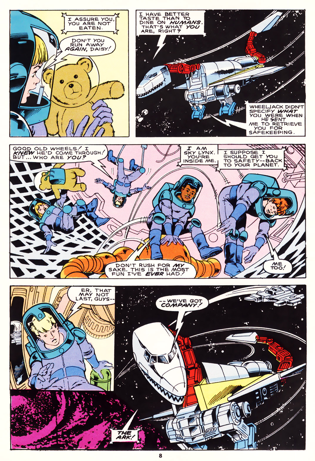 Read online The Transformers (UK) comic -  Issue #144 - 8