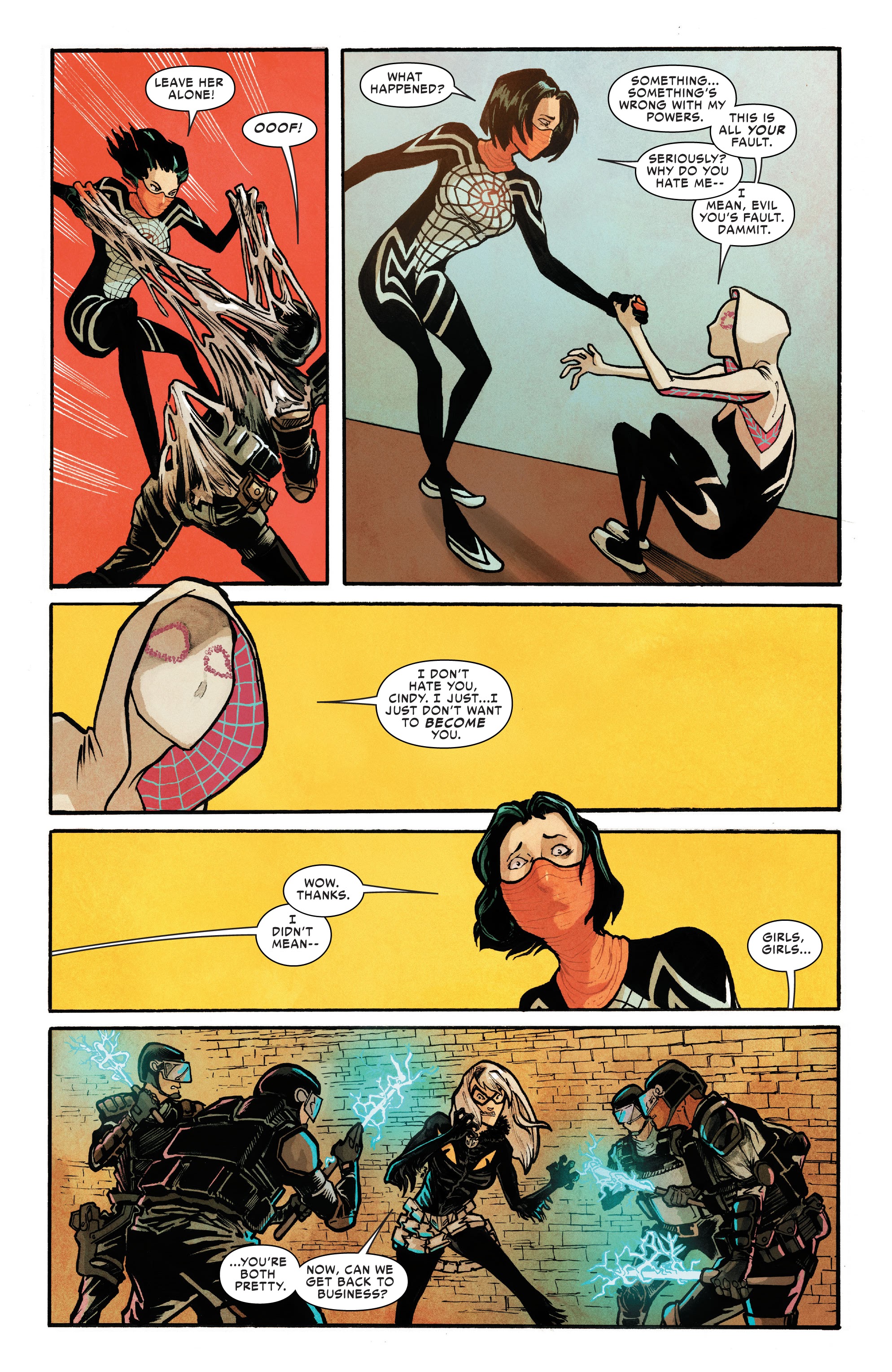 Read online Silk: Out of the Spider-Verse comic -  Issue # TPB 2 (Part 3) - 44