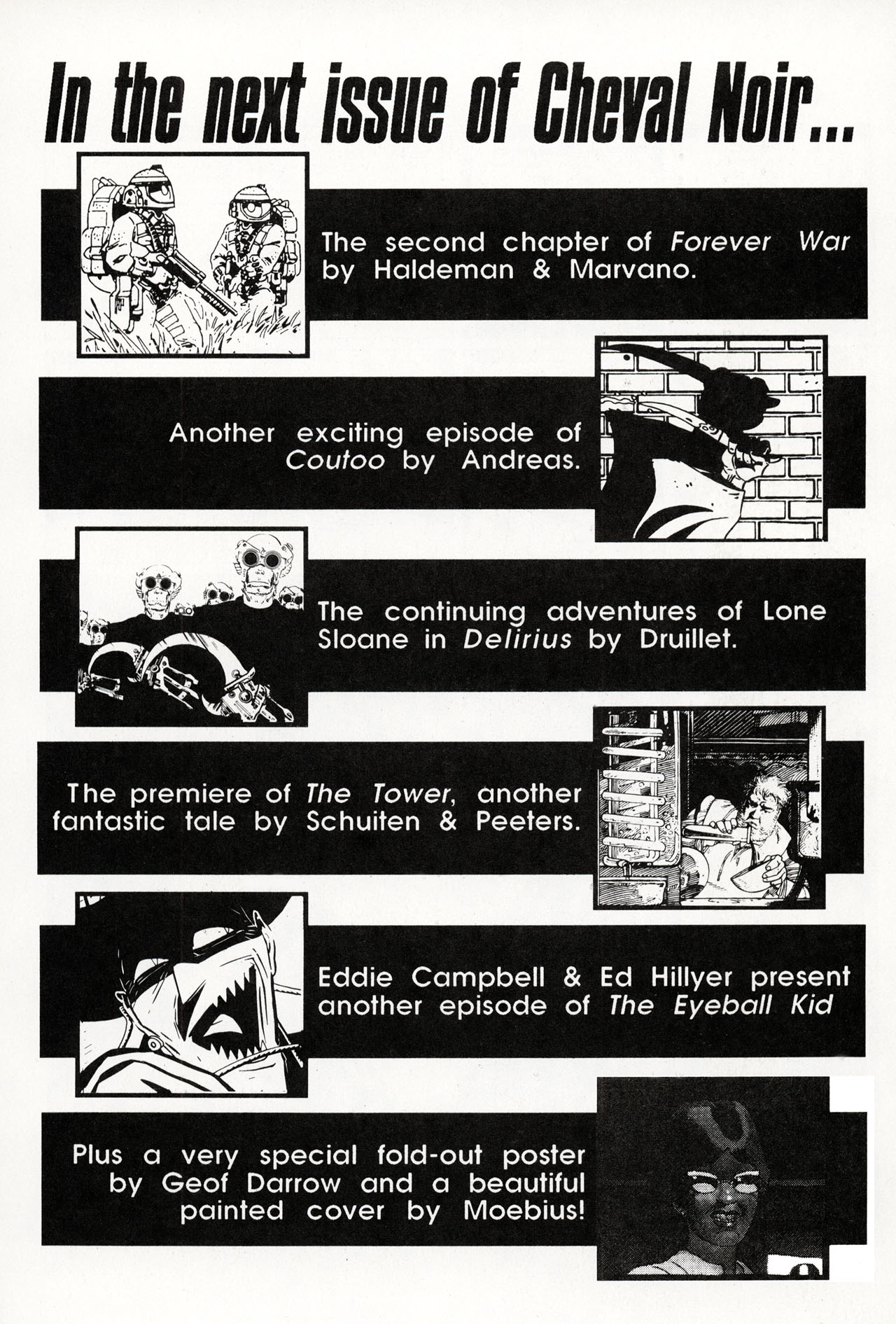 Read online Cheval Noir comic -  Issue #8 - 66