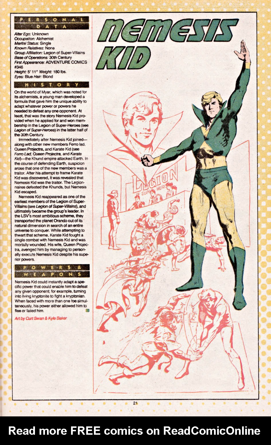 Read online Who's Who: The Definitive Directory of the DC Universe comic -  Issue #16 - 22