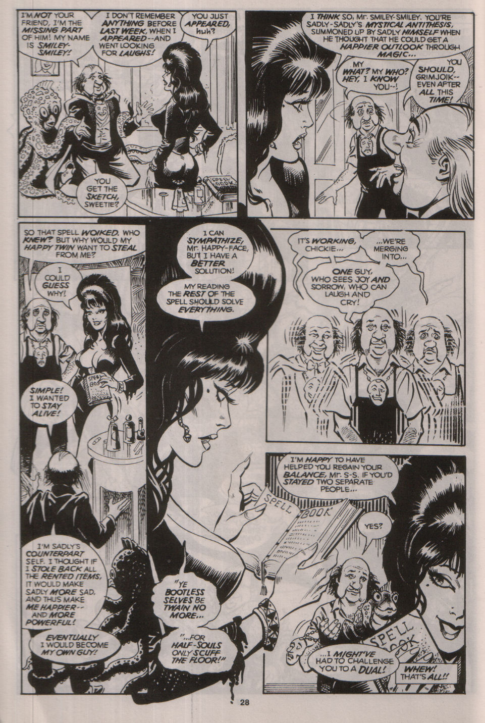 Read online Elvira, Mistress of the Dark comic -  Issue #15 - 27
