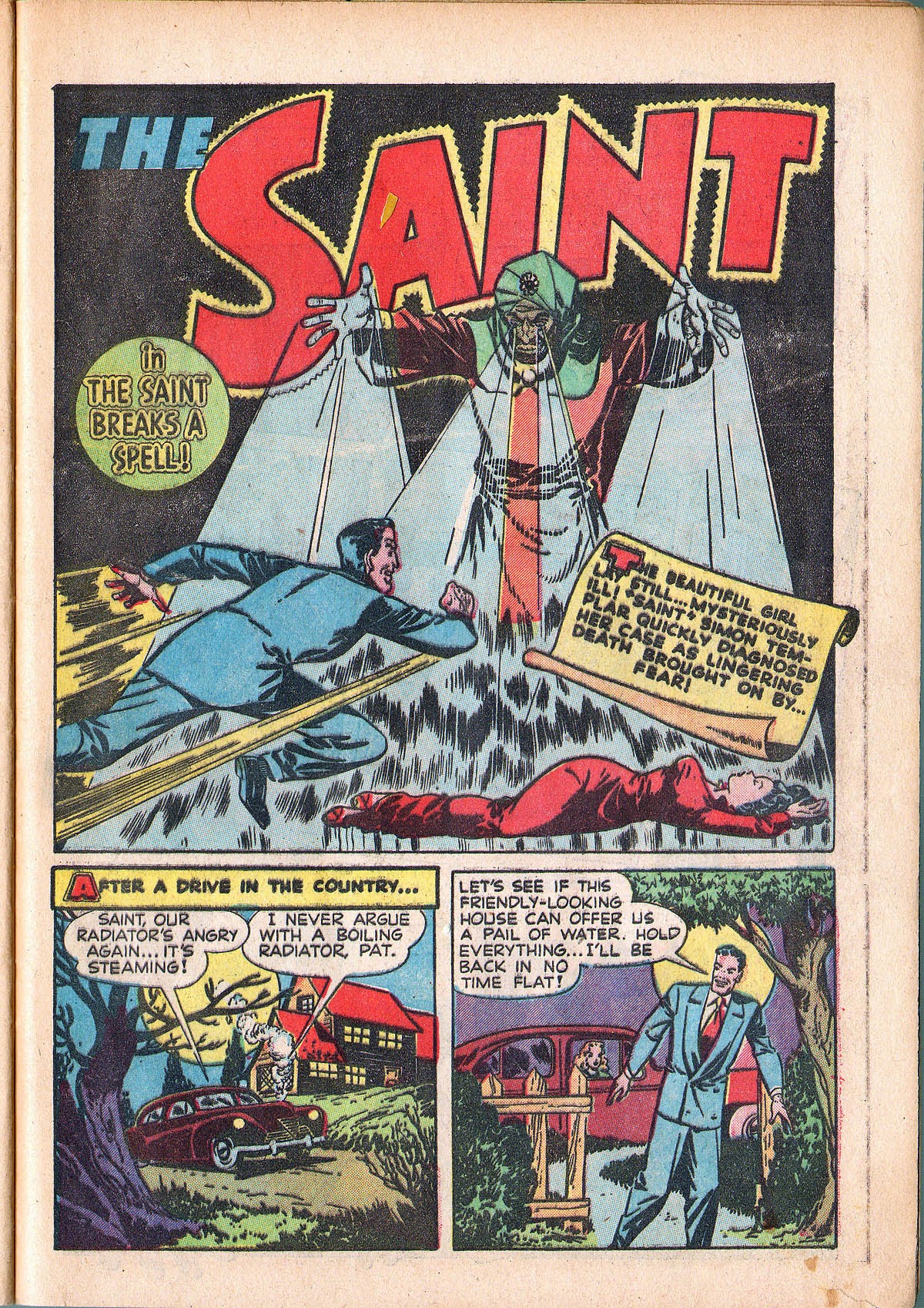 Read online The Saint (1947) comic -  Issue #5 - 45