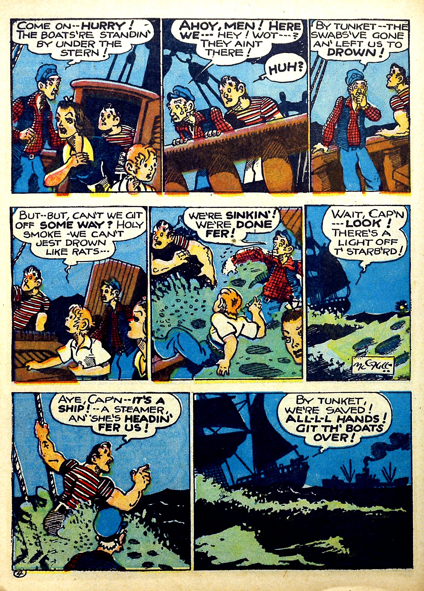 Read online Reg'lar Fellers Heroic Comics comic -  Issue #11 - 52