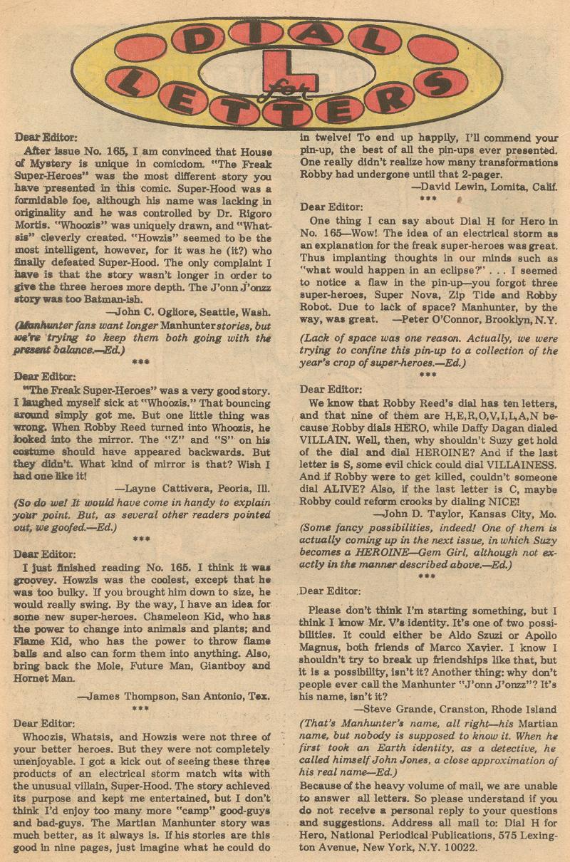 Read online House of Mystery (1951) comic -  Issue #168 - 10