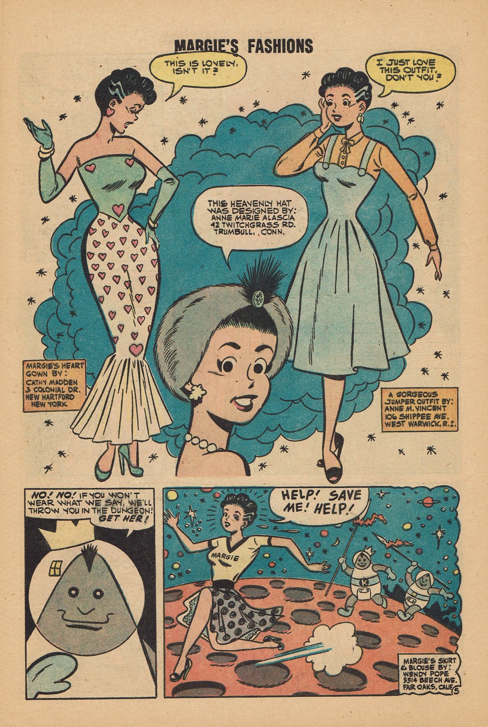Read online My Little Margie's Fashions comic -  Issue #2 - 26