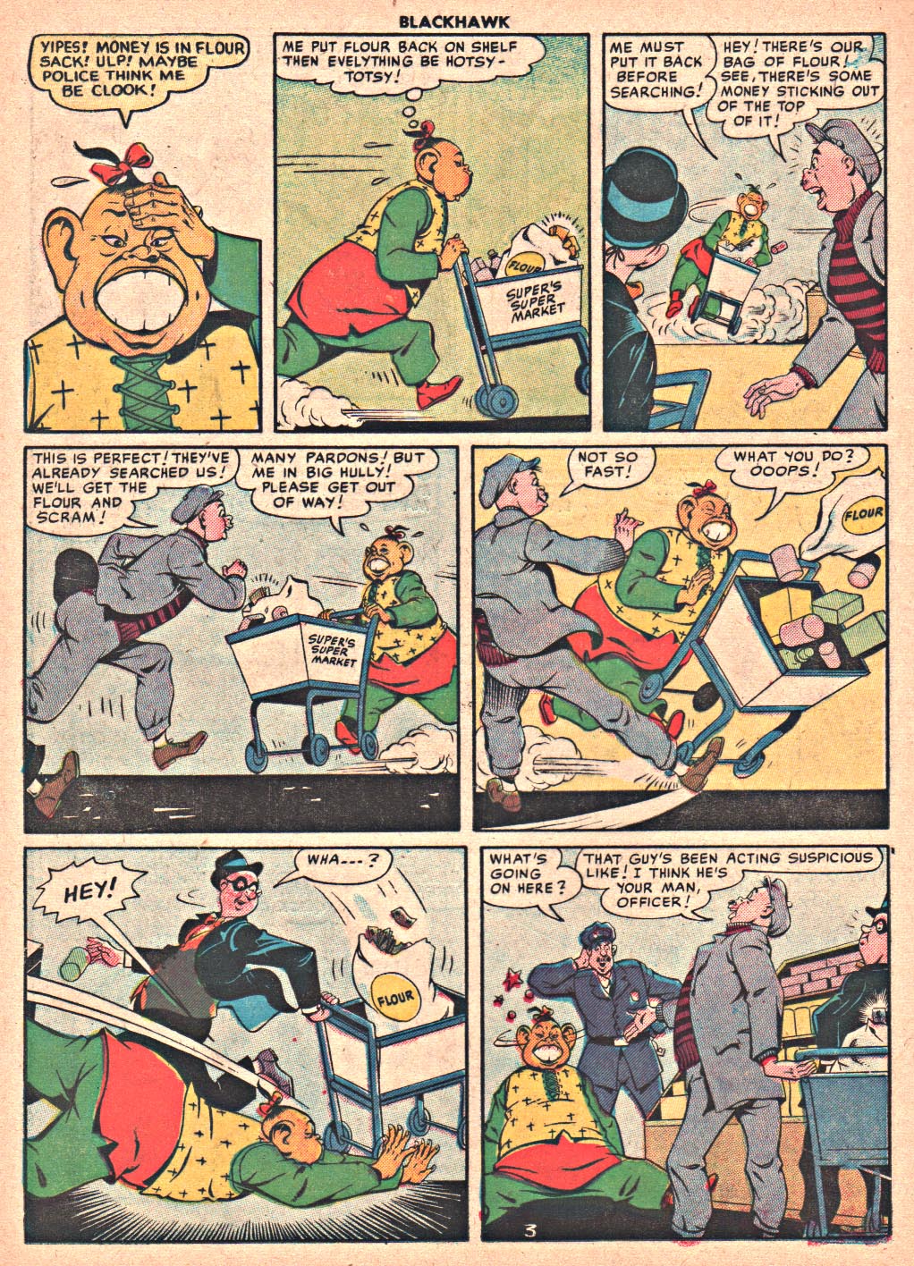 Read online Blackhawk (1957) comic -  Issue #82 - 16