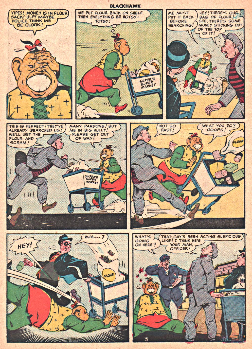 Read online Blackhawk (1957) comic -  Issue #82 - 16