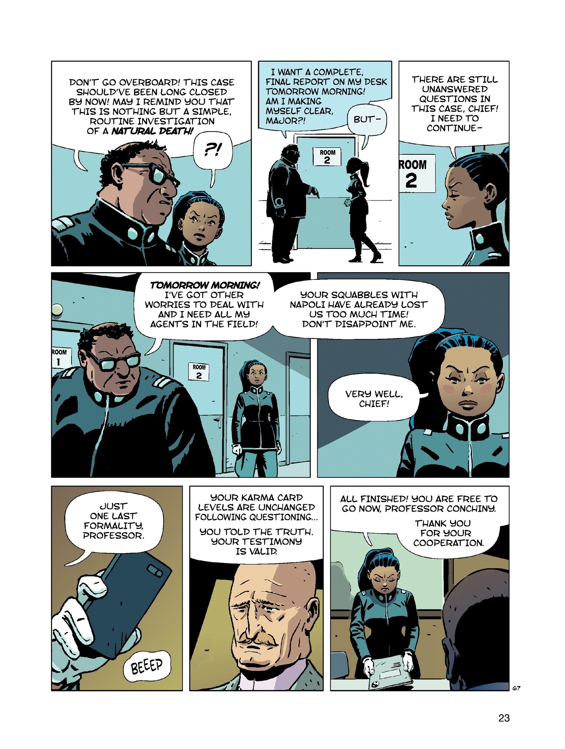 Read online Karma City comic -  Issue #3 - 24