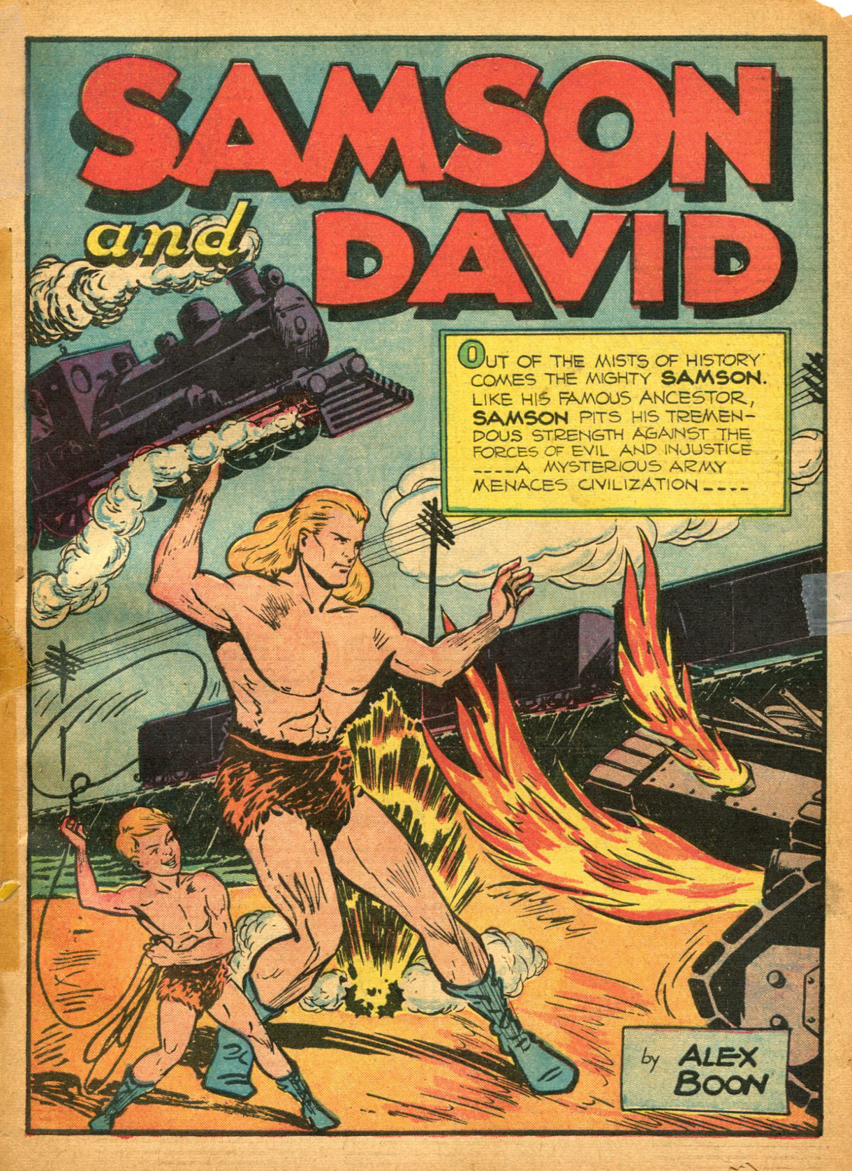 Read online Samson (1940) comic -  Issue #2 - 3