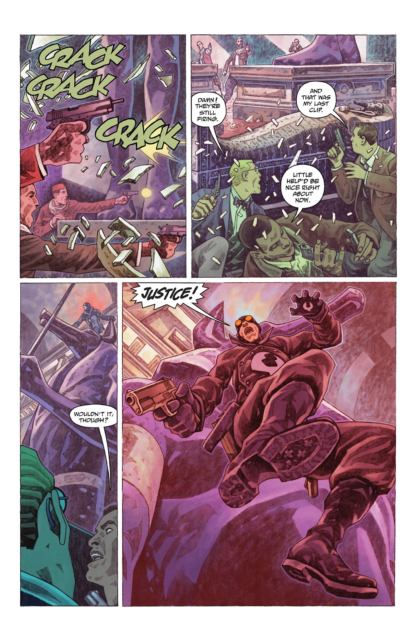 Read online Lobster Johnson: The Glass Mantis comic -  Issue # Full - 18